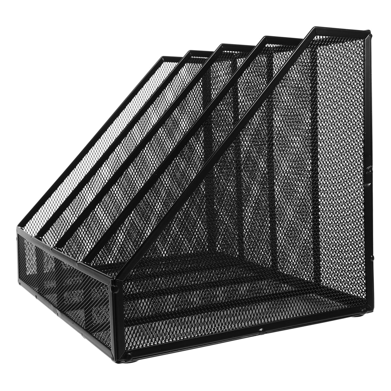 TOPBATHY Organiseur De Dossiers Maille Métallique Compartiments Porte-courrier Pour Bureau Et Maison Documents Et Papeterie