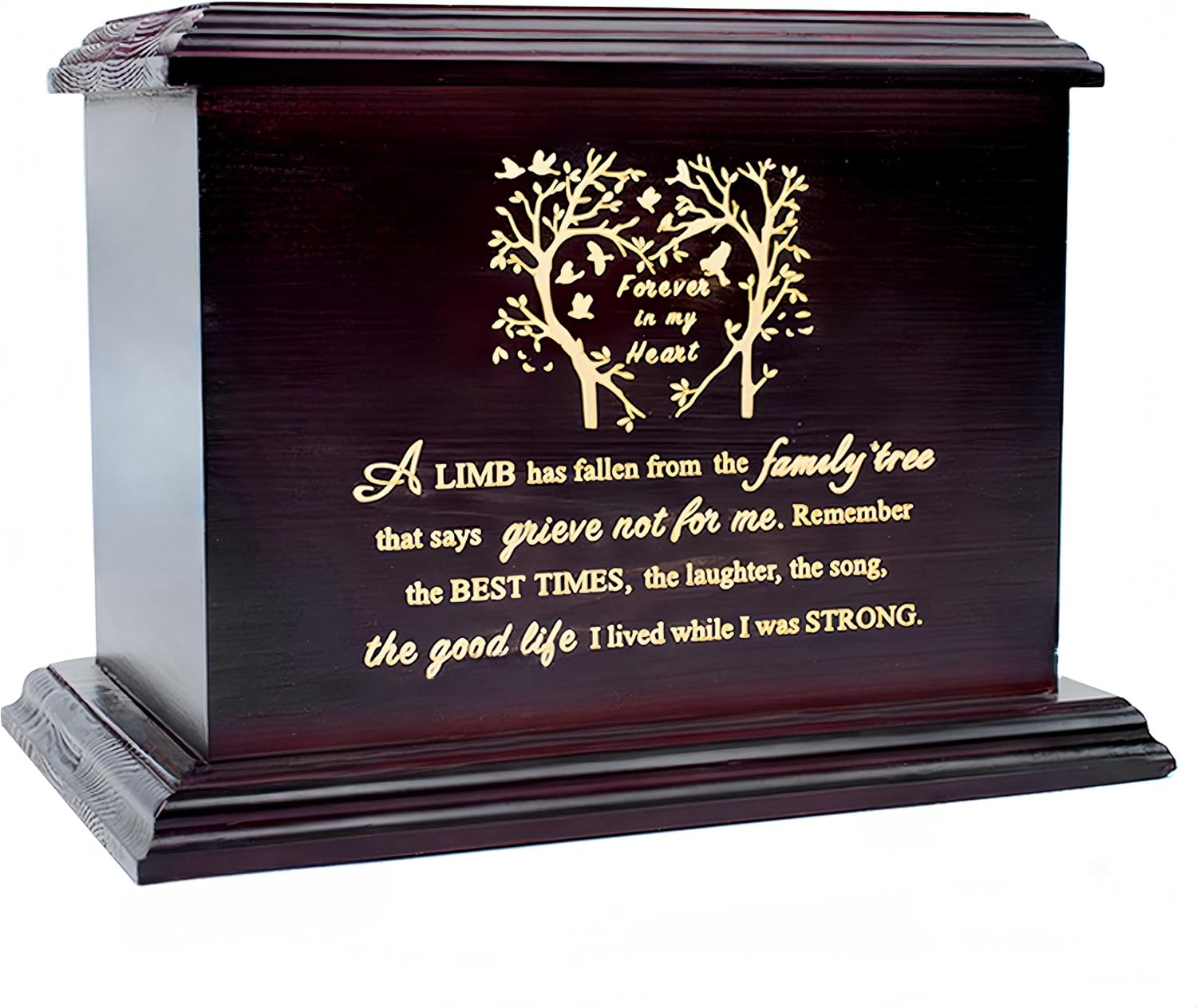 Cremation Urns for Human Ashes Wooden Urns for Ashes