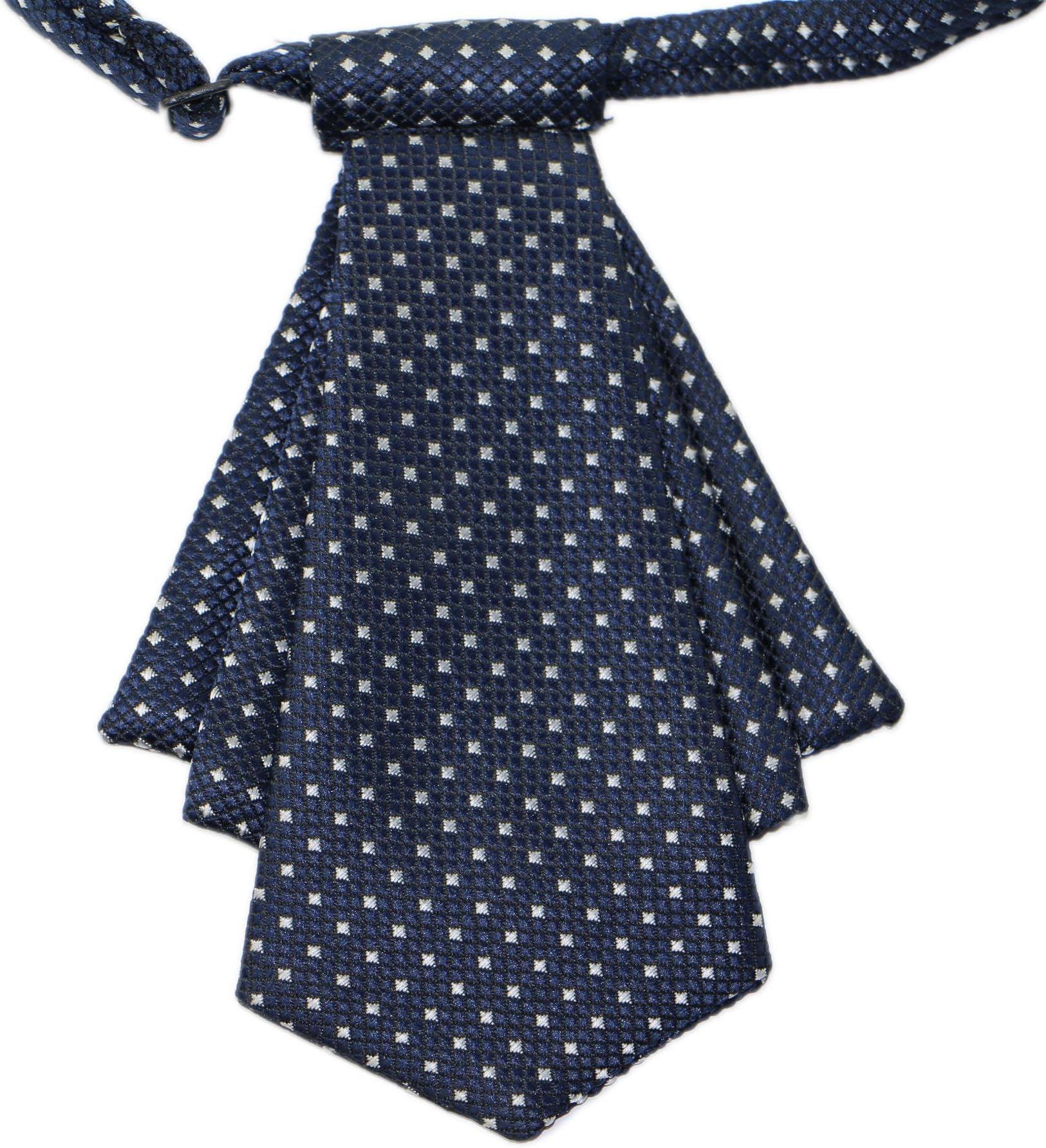 PAN PA Women's Bow Ties Work Wear Accessories Grid Cravat Navy Blue