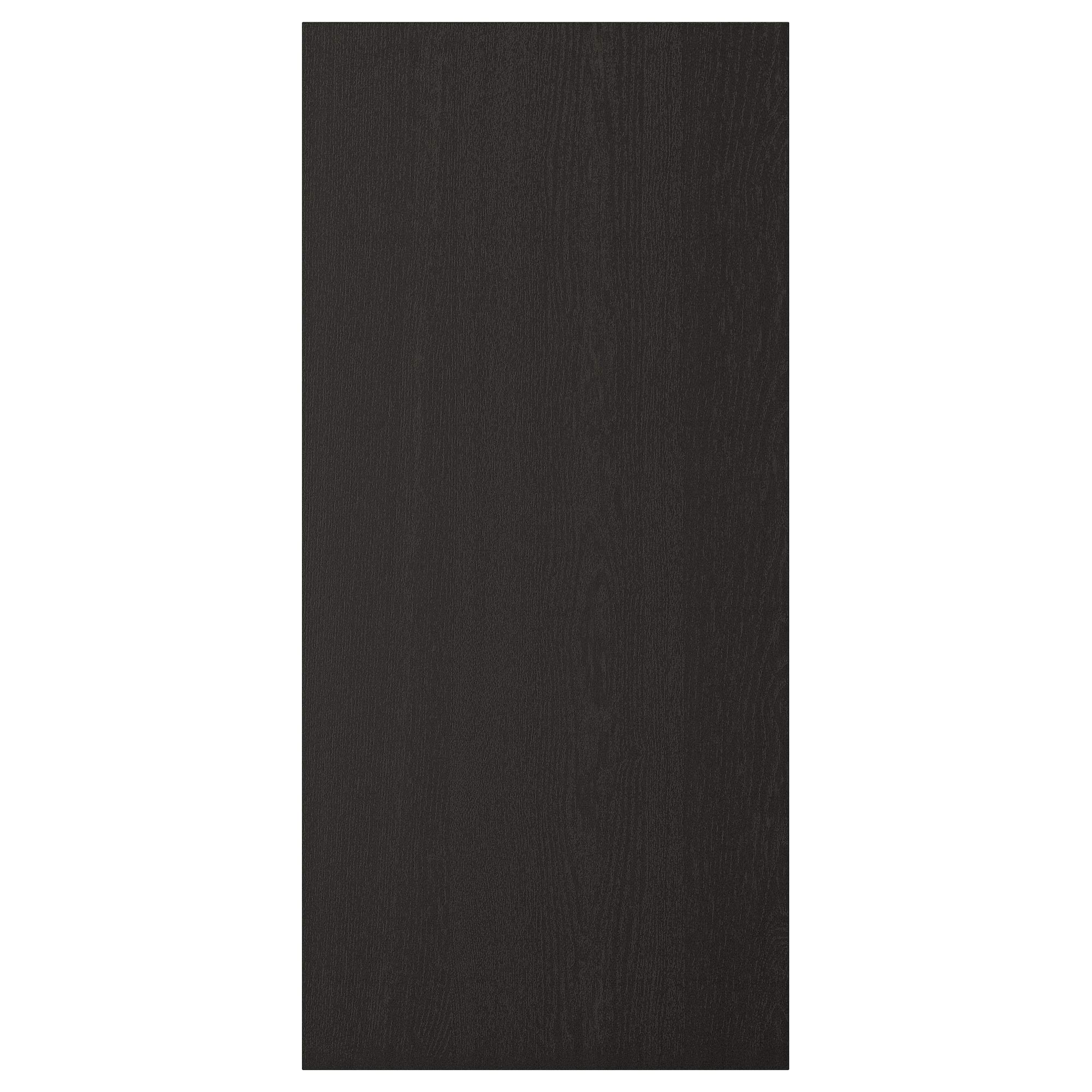 Panneau de recouvrement LERHYTTAN noir 39x85 cm en bois massif de qualité supérieure