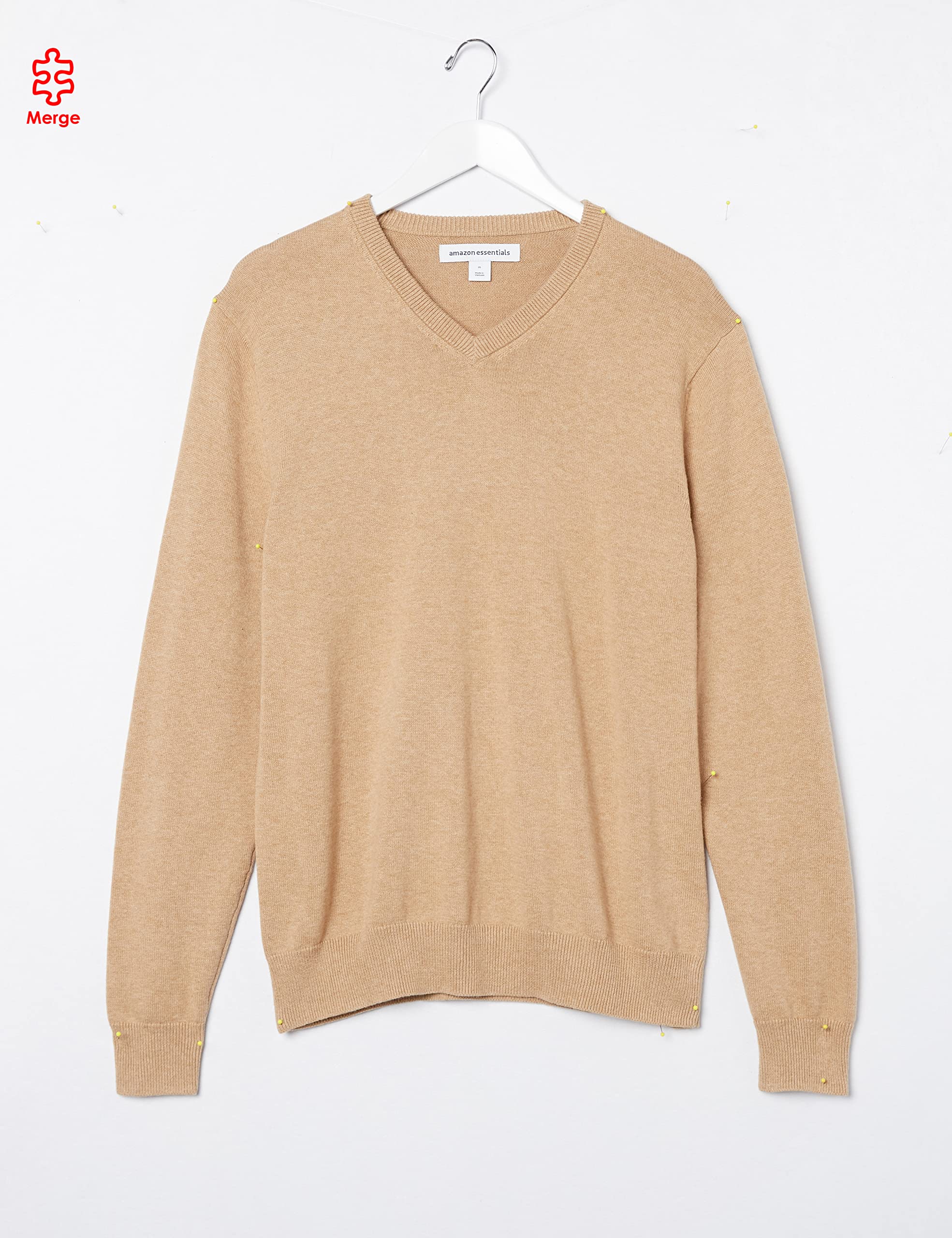 Amazon Essentials Uomo Maglione Pullover con Scollo a V (Disponibile in Taglie Big & Tall)