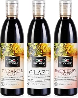 Tuscanini Balsamic Glaze Variety Pack, Made with Kosher Balsamic Vinegar...