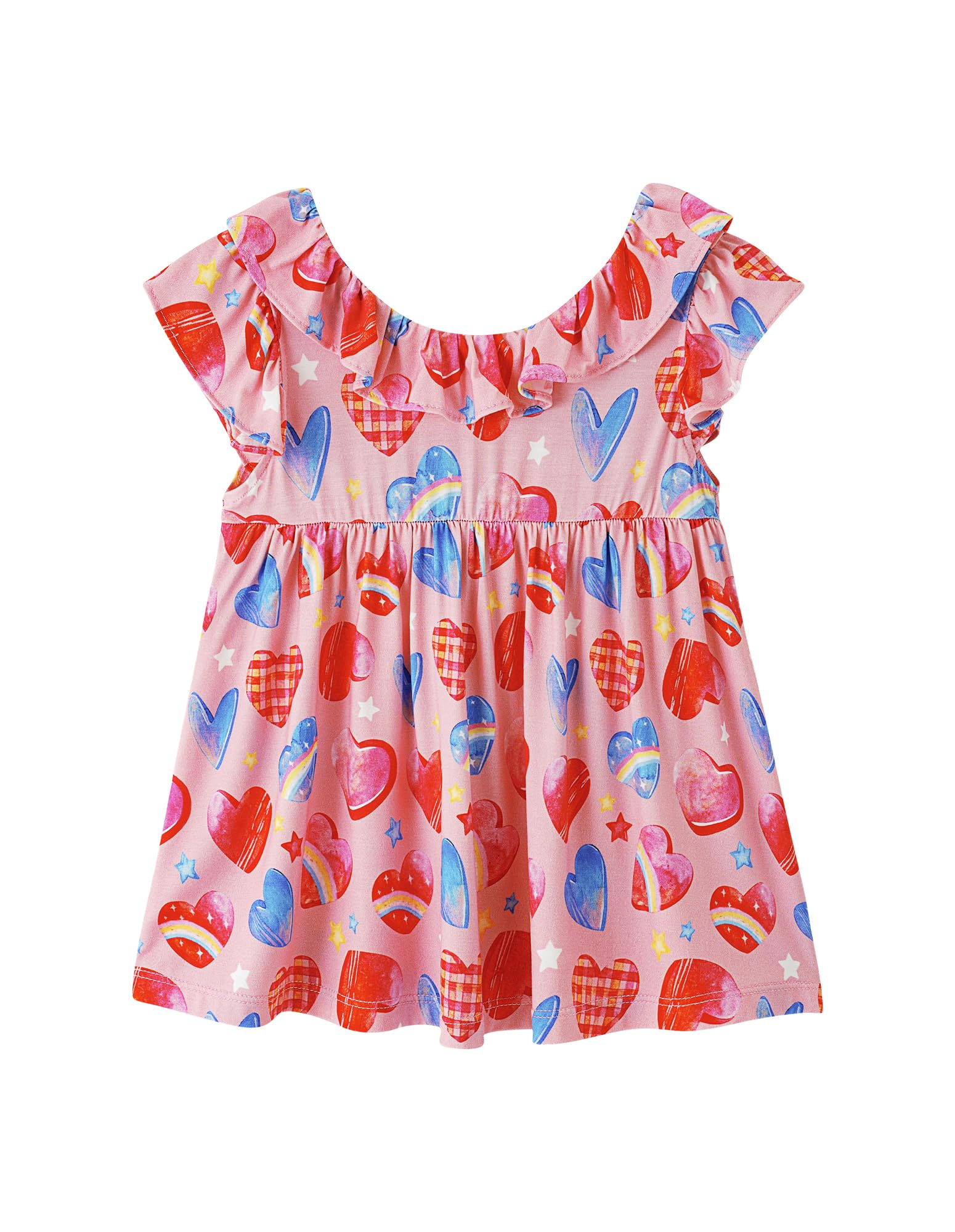 Baby Girl Sleeveless T-Shirts Toddler Infant Girls Tank Top T-Shirt Viscose from Bamboo Summer Cool Tees 3Months-5T