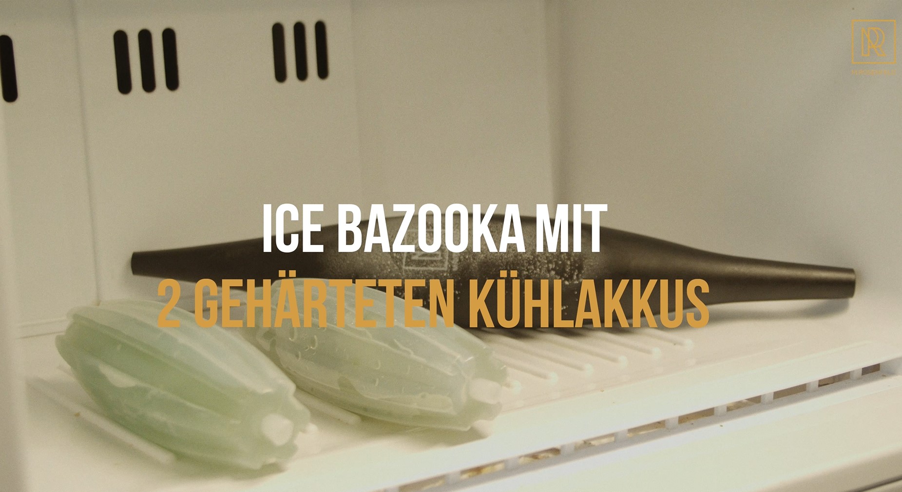 M. ROSENFELD Shisha Ice Bazooka Set - mit 2 verstärkten Kühlakkus und weichem Griffband, Verbesserter Eisschlauch Shisha… – Bild 8