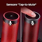 HyperX Quadcast 2 USB Microphone for Gaming, Streaming and Podcasting | On-Board Controls | LED Lighting | Quick Release Shock Mount | Built-in Arm/Stand Mount | PC, Mac, PS5, PS4 | USB-C | Black - 3