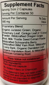 Christopher's Original Formulas Liver Transition Formula Gentle Herbal Liver Cleanse, 450 mg, 100 Vegetarian Capsules