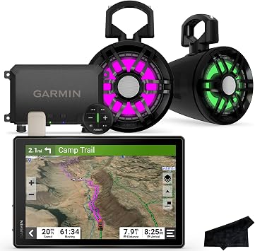 Garmin Tread Overland XL Rugged All-Terrain GPS Off-Road Navigator with Fusion Marine Audio System