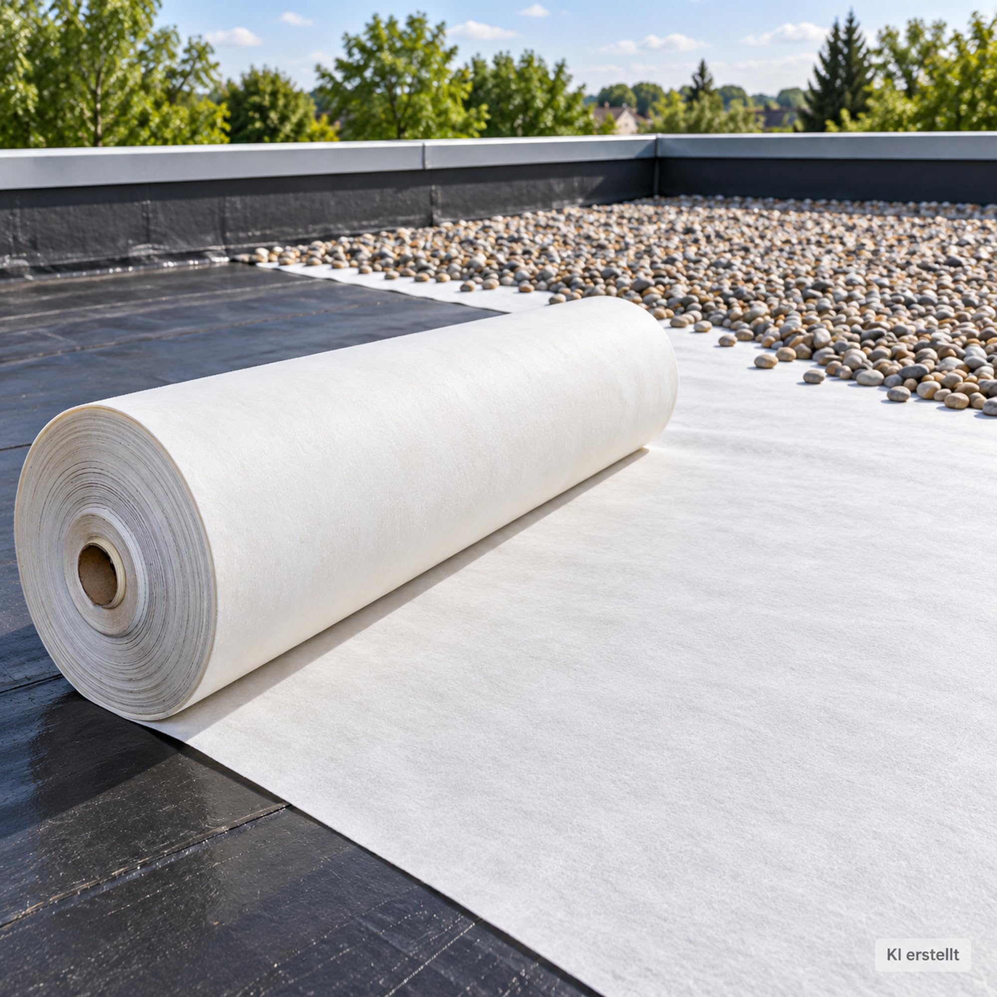 Aquagart 125 m de vellón protector de 300 g/m² de tela geotextil de drenaje