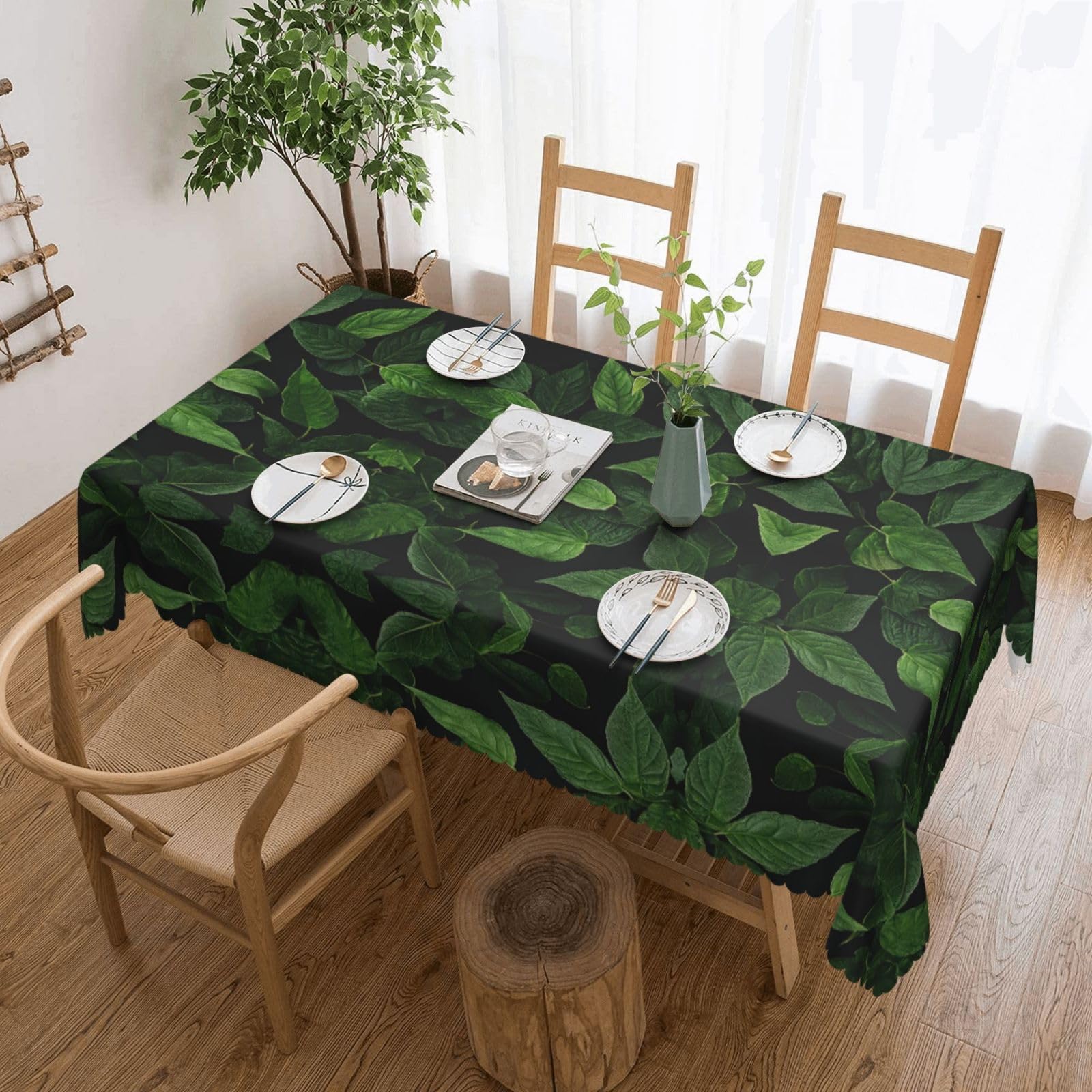 Nappe rectangulaire Saint-Patrick finie la corvée des taches sur la table de fête