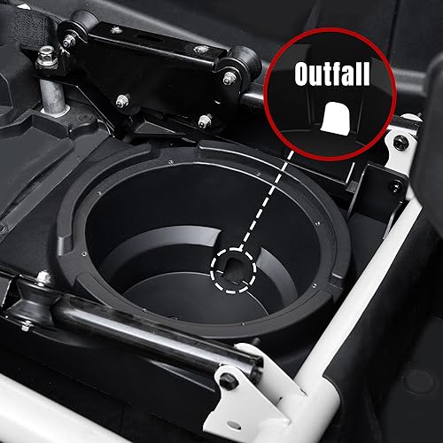 Miniatura 7 de SAUTVS Paneles de altavoces para Can-Am Maverick X3, kit de cajas de altavoces debajo del asiento de 10 pulgadas para Can Am Maverick X3 MAX