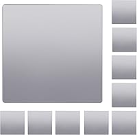 Vista 37 de LIDER Placa de pared en blanco, resistente a la temperatura y a los impactos, acrílico, reflectante, cubierta sin tornillos, actualización