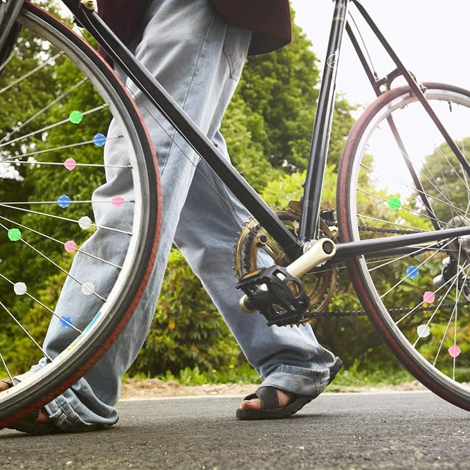 Nanaborn cuentas luminosas para radios de bicicleta 216 pcs miniatura 7