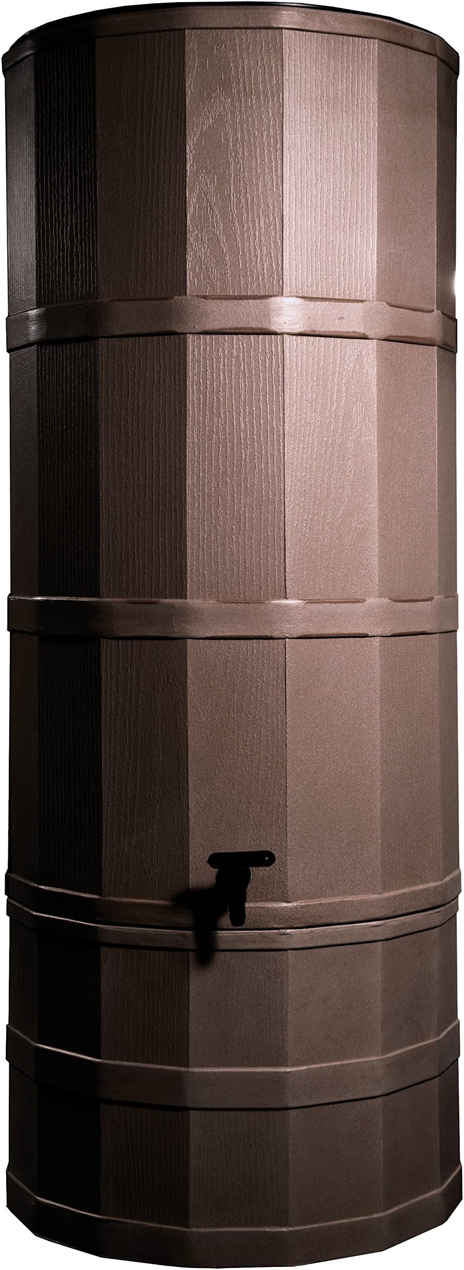 CWBOSB Water Butt, 200 Liters, Oak, 52 x 52 x 132 cm