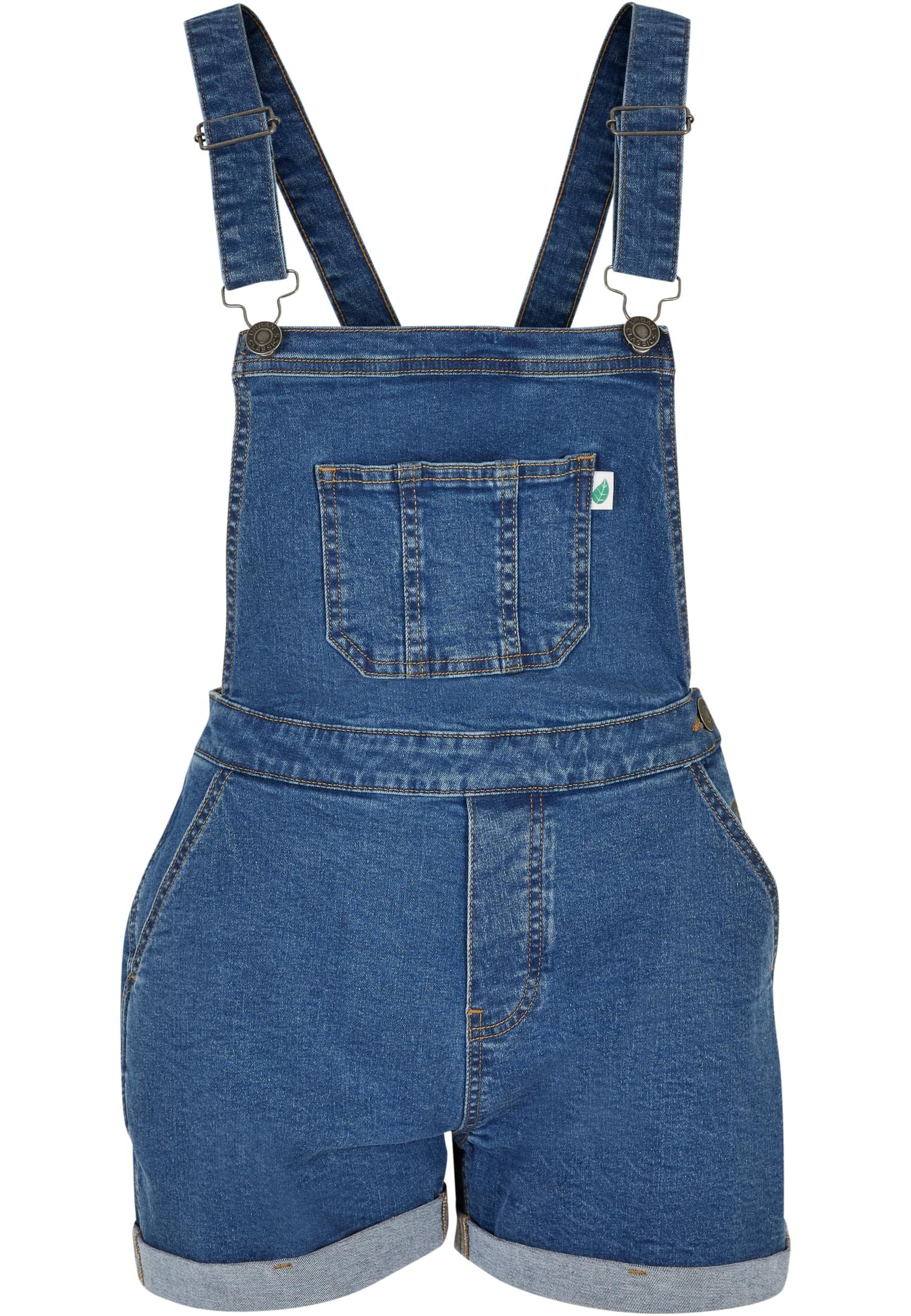 Urban Classics Damen Ladies Organic Short Dungaree