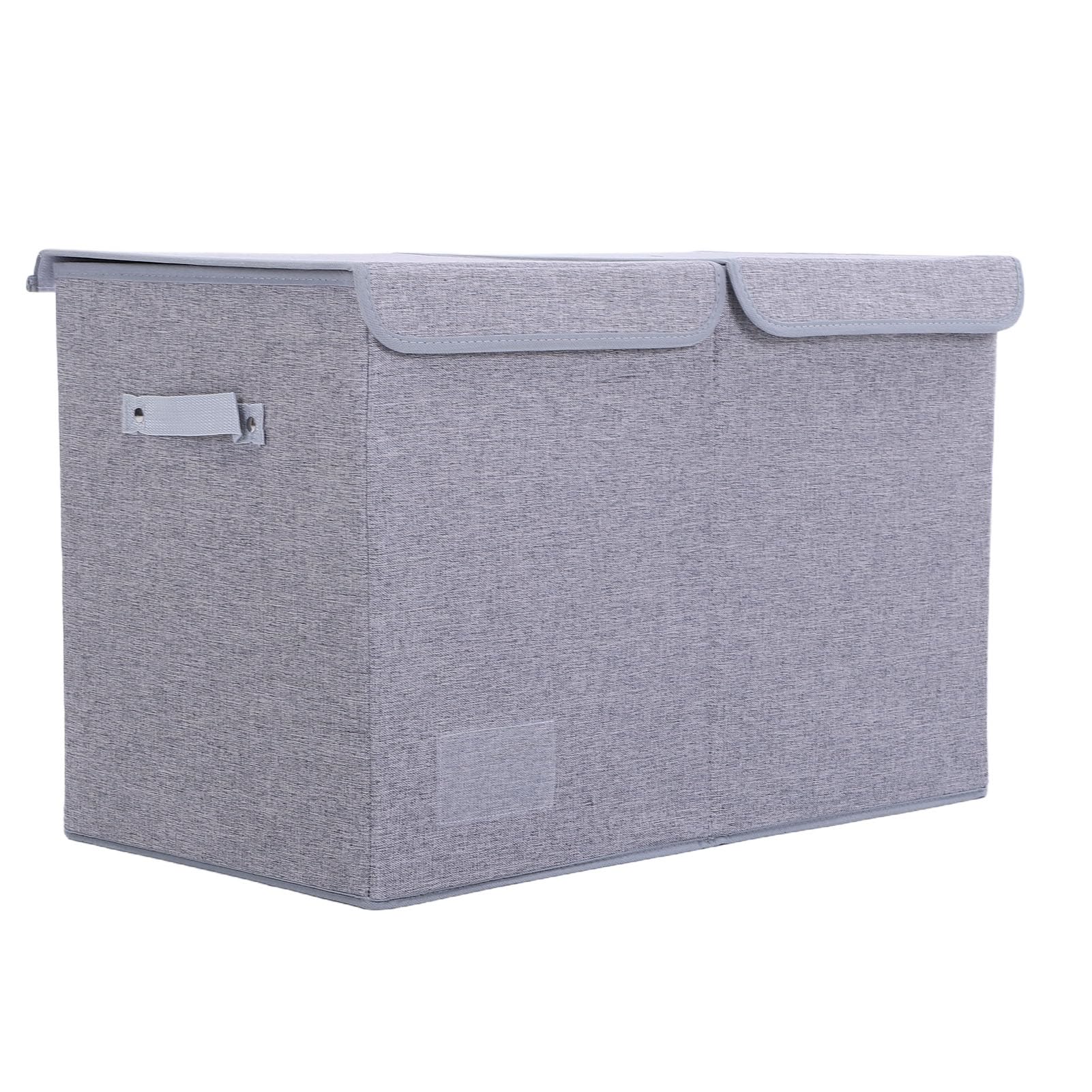 Caja Organizadora de Juguetes Grande y Resistente con Tapa Plegable para