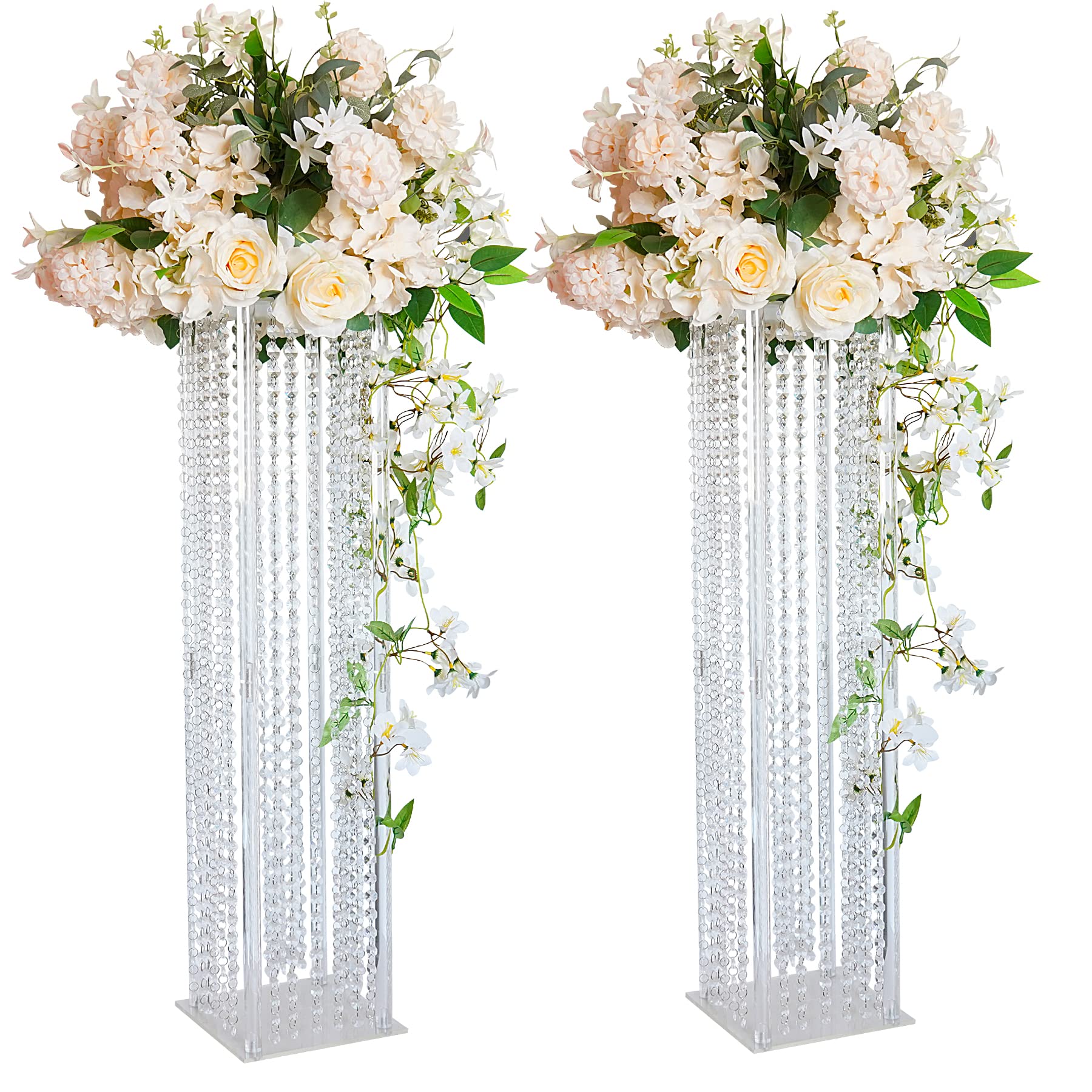 LoveCat Acrylic Column Flower Stand 