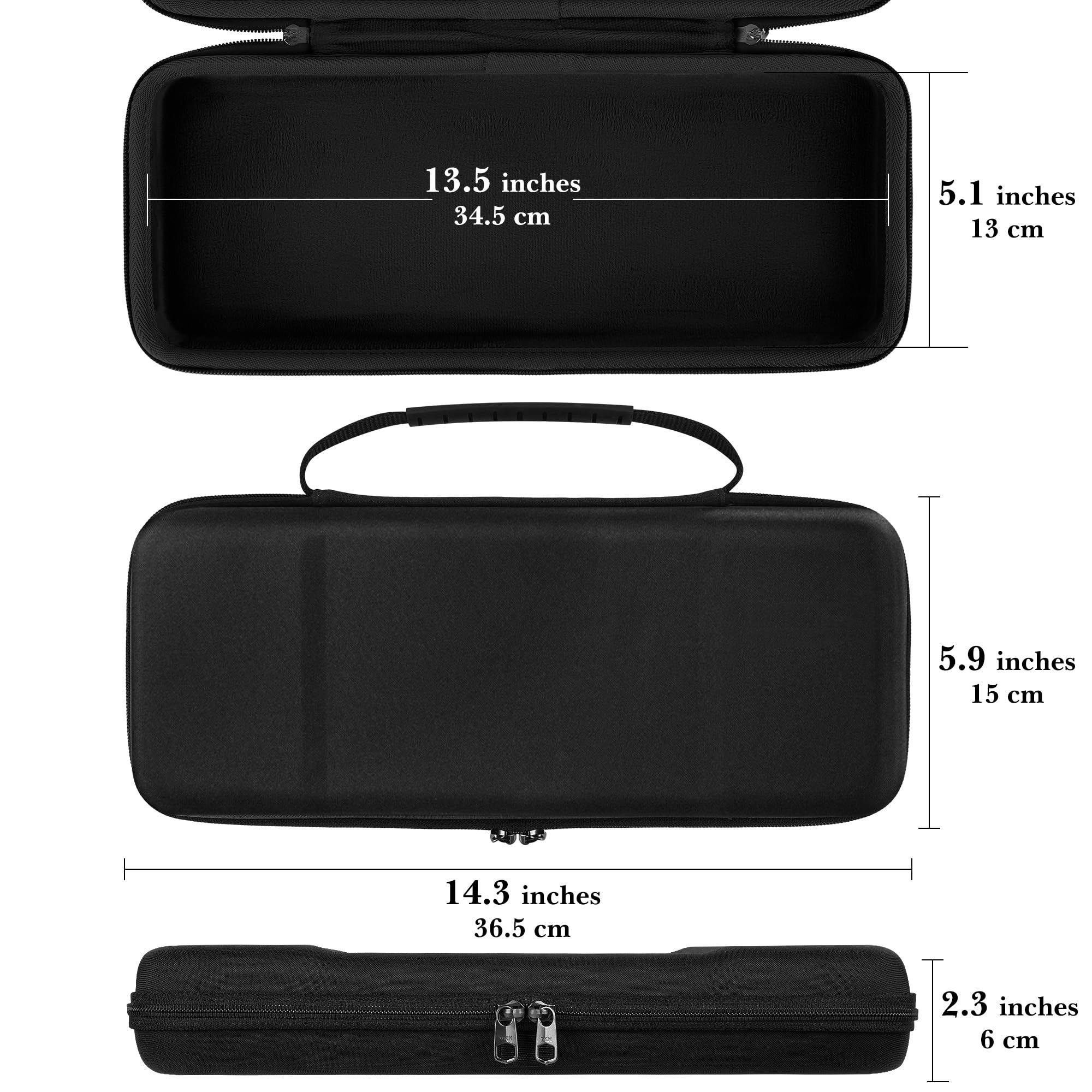 Amazon.co.jp: Linkidea ハードトラベルケース コンパクト 65