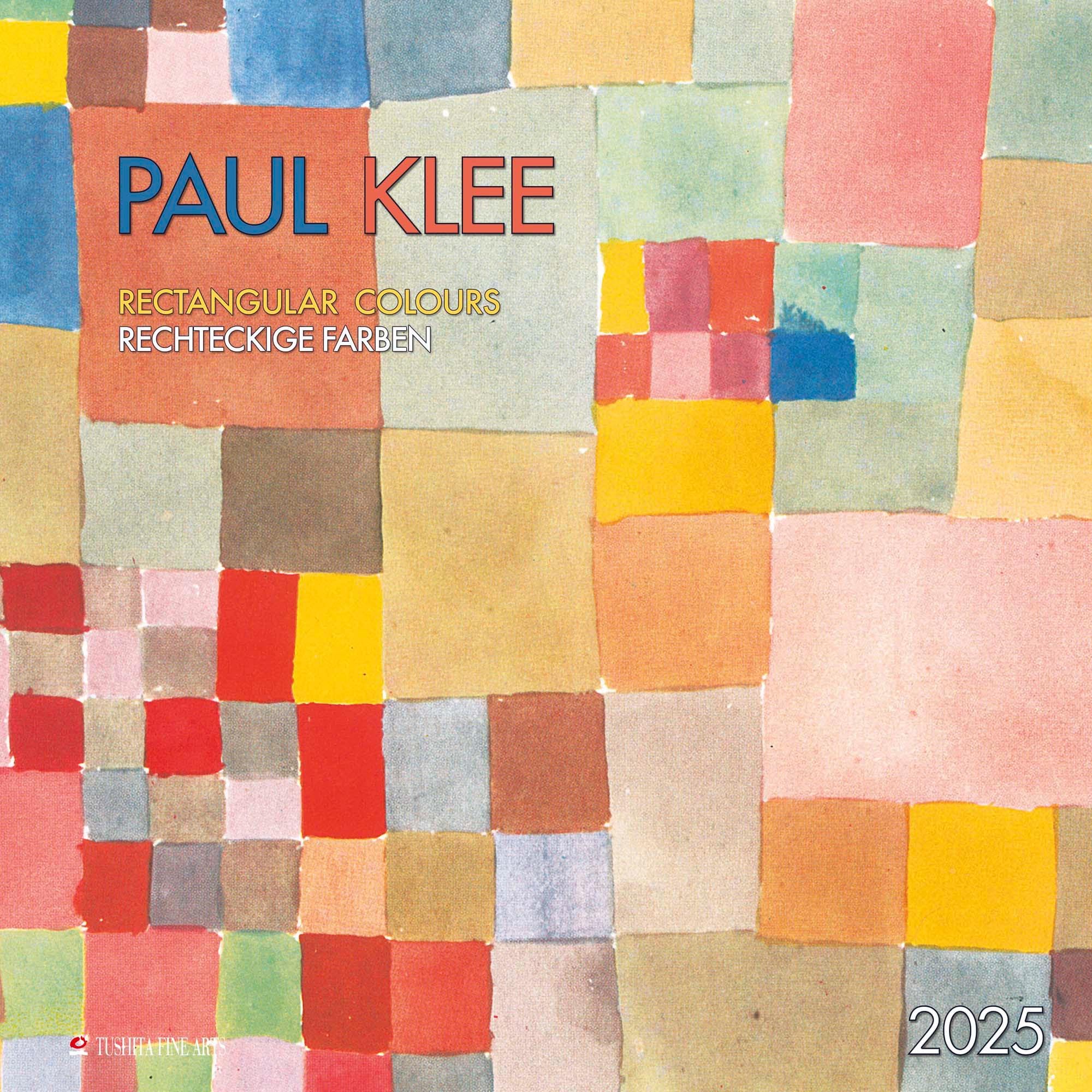 Paul Klee – Rectangular Colours 2025: Kalender 2025