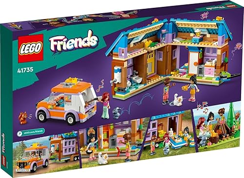 Miniatura 6 de BRICKCOMPLETE Lego Friends Set of 2 41395 Friendship Bus & 41735 Mobile House