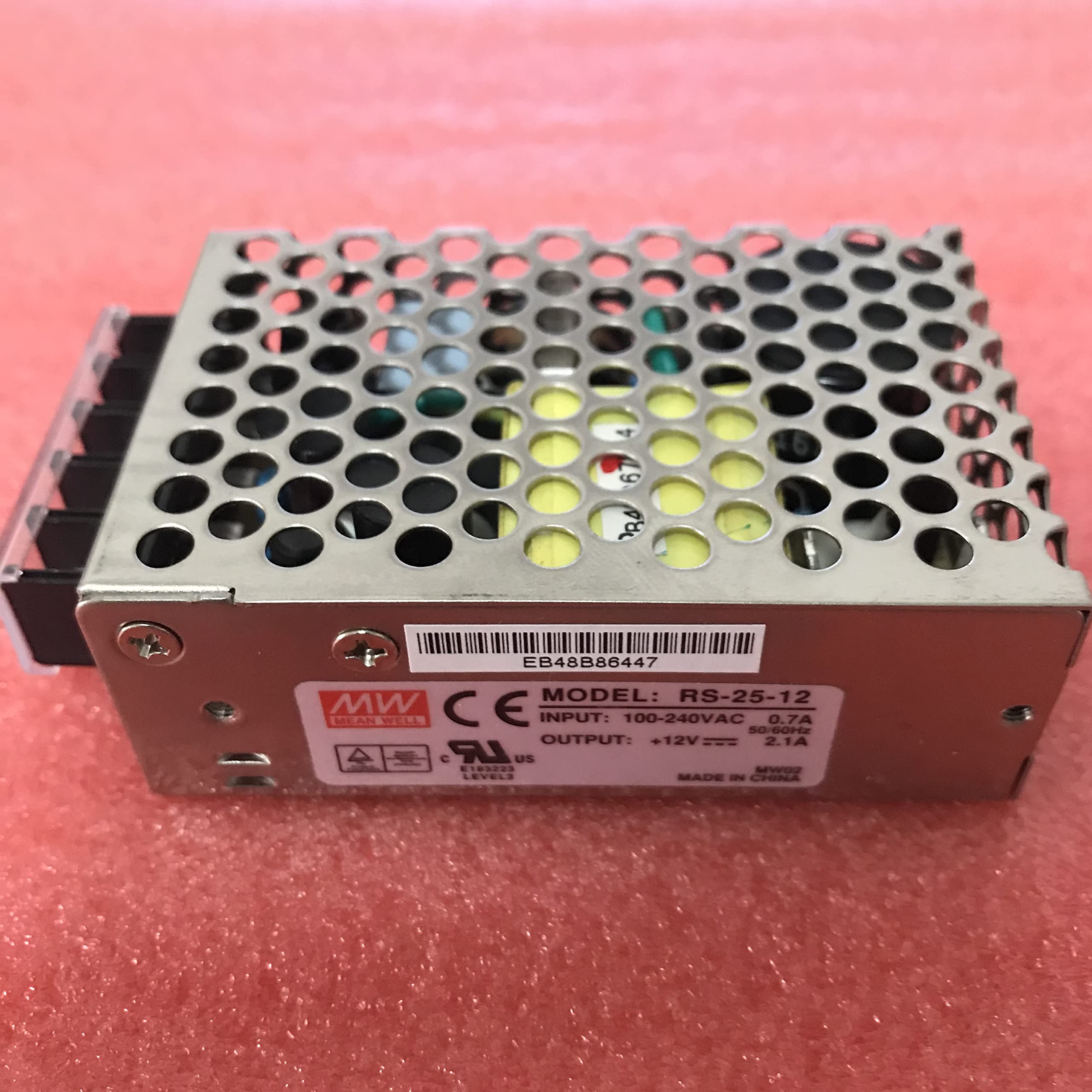 Mean Well RS-25-48 27.36W 48V/0.57A Single Output Switching Power Supply-image-33