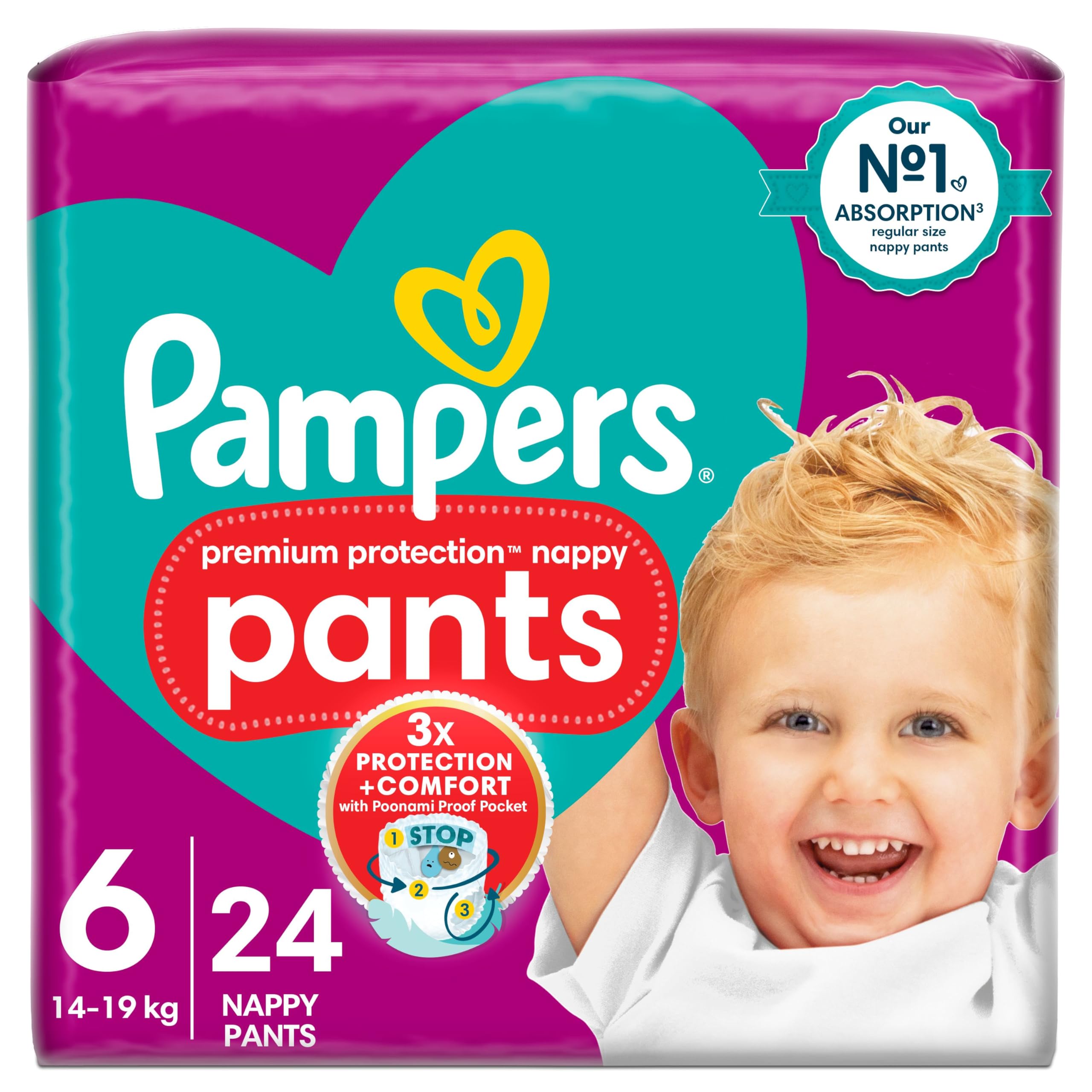 Pampers Premium Protection S6 x24