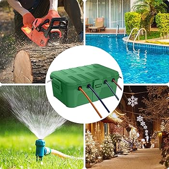 Amazon.co.jp: RESTMO 大型コンセントボックス 屋外 電源 防水