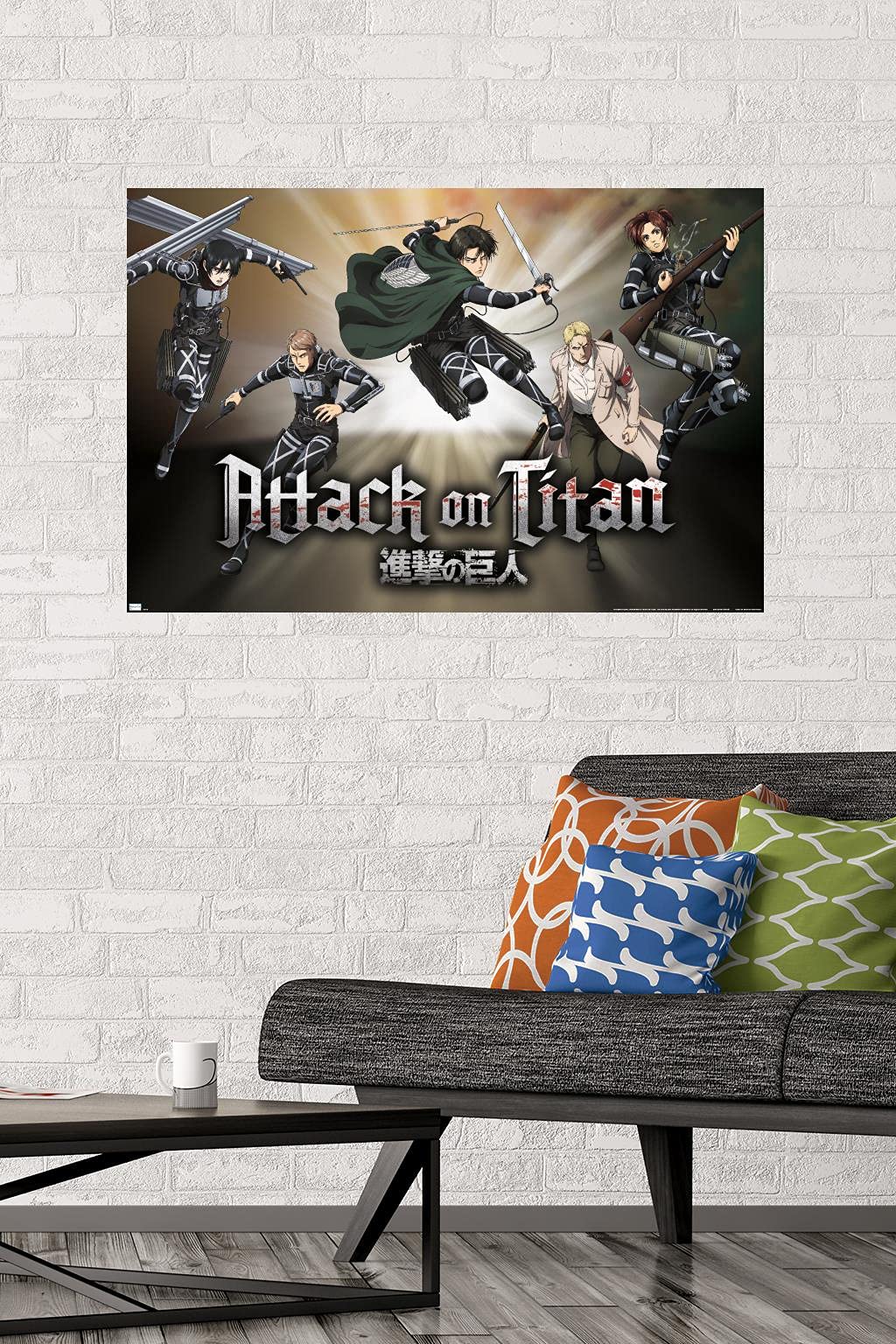 Amazon.com: Attack On Titan: Season 4 - Collage Wall Poster, 34L