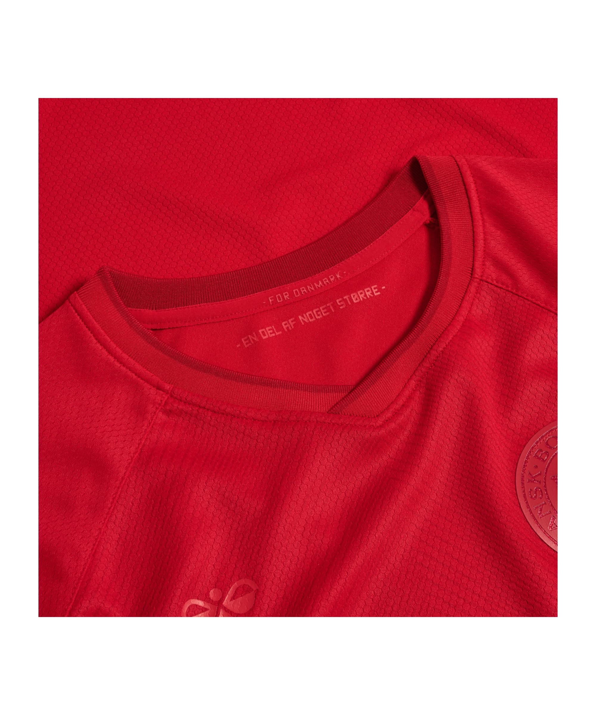 hummel Dinamarca - Camiseta para niños, diseño de la Copa Mundial 202