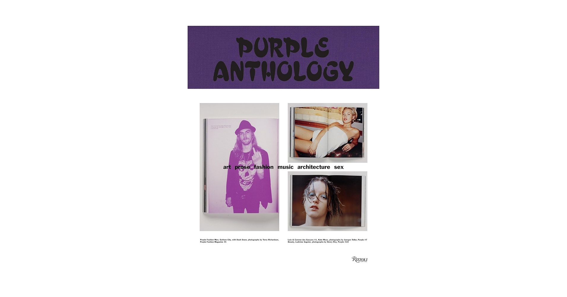 Purple Anthology magazine パープルマガジン Purple Anthology: Art Prose Fashion Music Architecture Sex