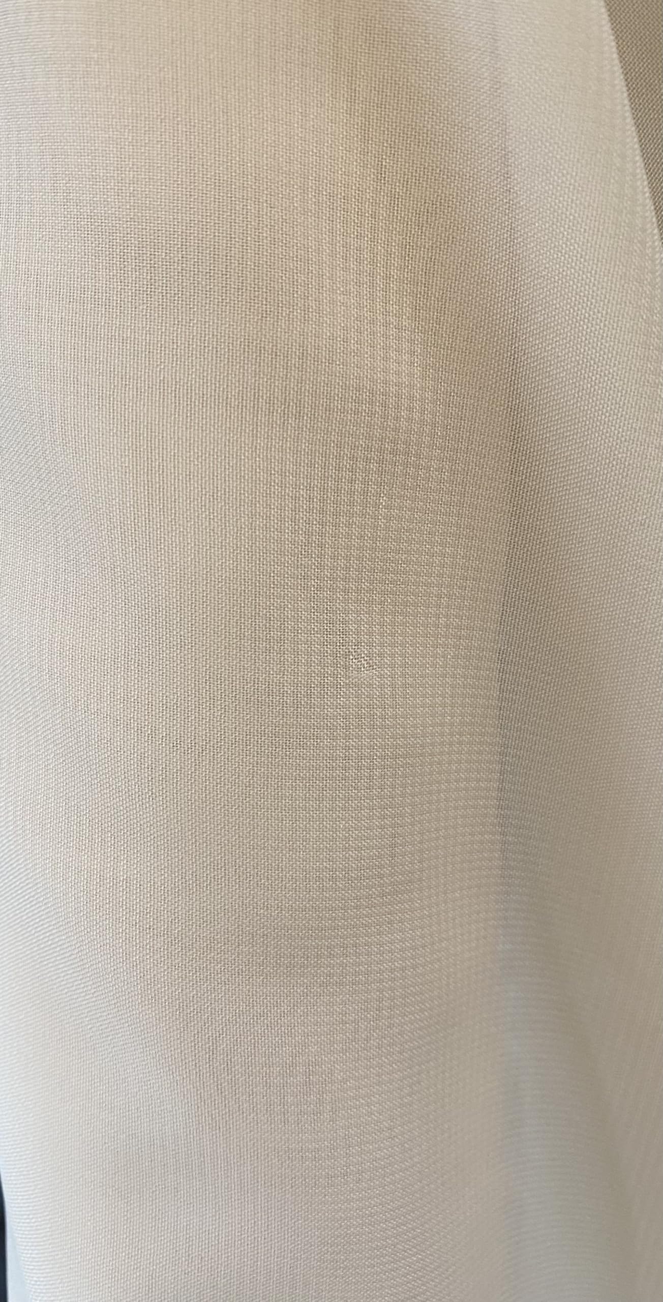Fancy Textiles 100% Polyester Chiffon Fabric 60'' Wide (5 Meter, Beige) โ image 1