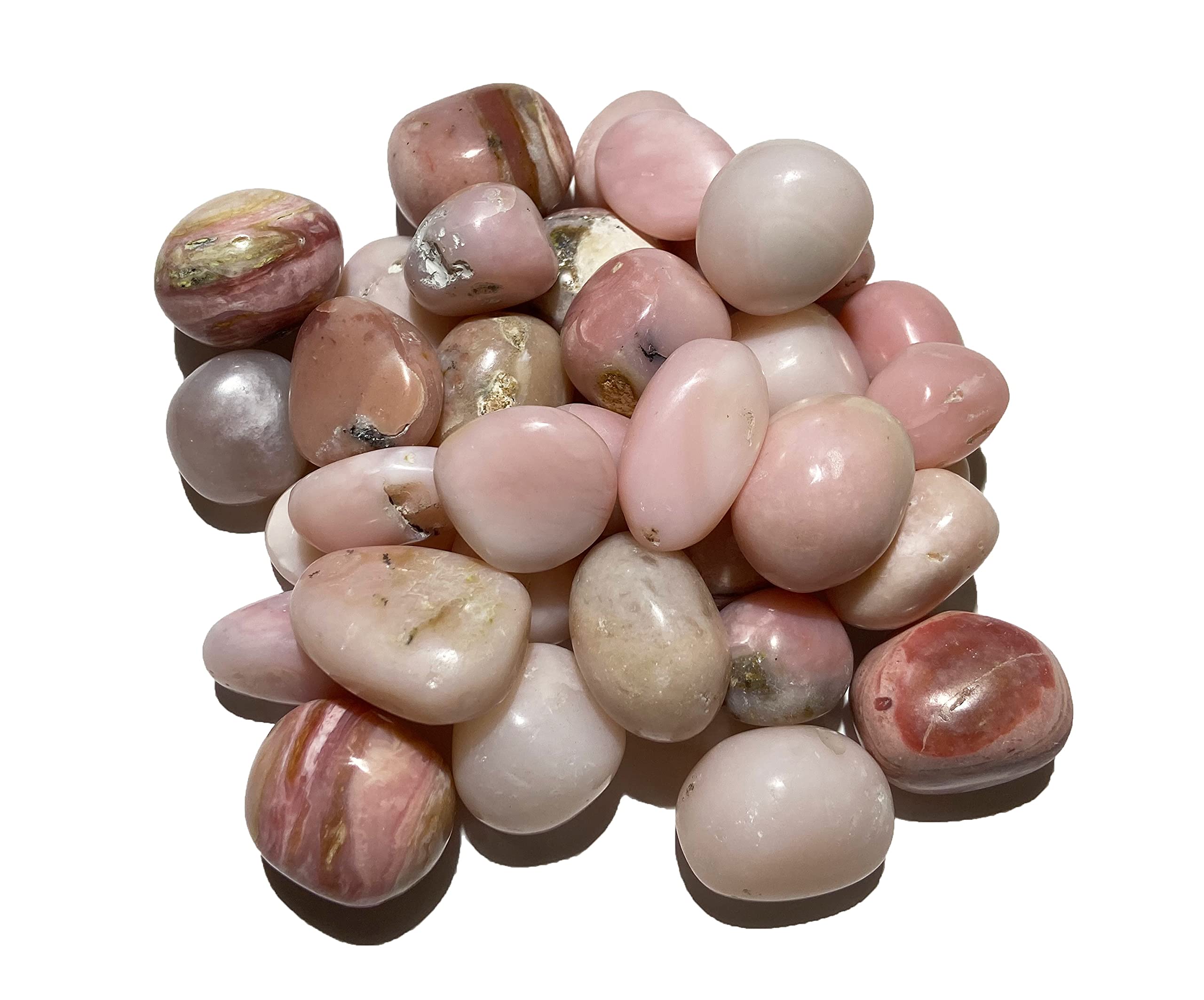 Zentron Crystal CollectionTumbled Pink Opal - 5 Piece