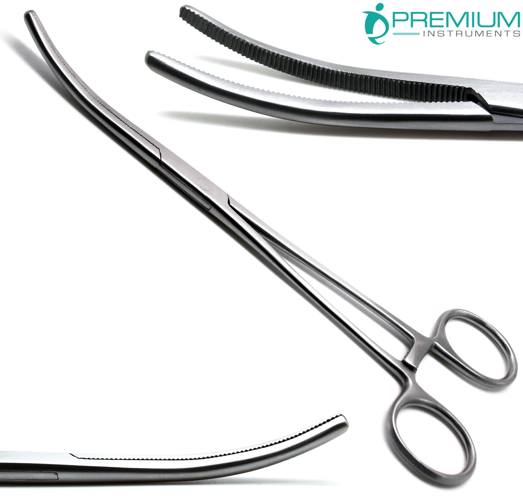 2 Pcs Pean Rochester Forcep 8" Straight & Curved Hemostat — ISO 9001 | CE Marked — Premium Instruments — Amazon image 7
