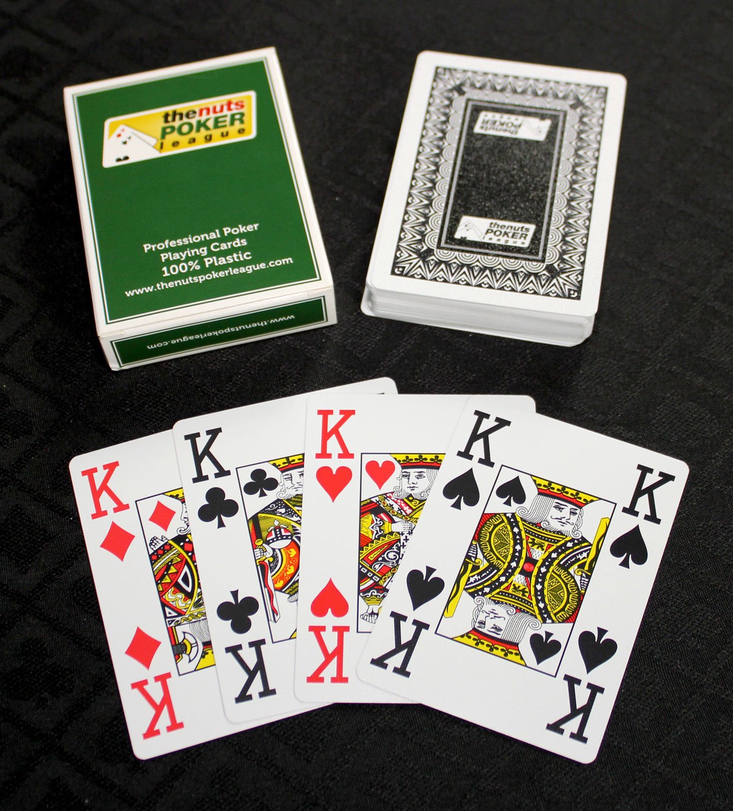 The Nuts Poker League Casino Quality Playing Cards with FOUR Jumbo Indexes