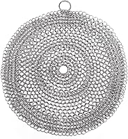 Gosknor Stainless Steel Pie Crust Weights Chain - Reusable Baking Weights Alternative for 7-10 Inch Pies, Blind Baking Essential