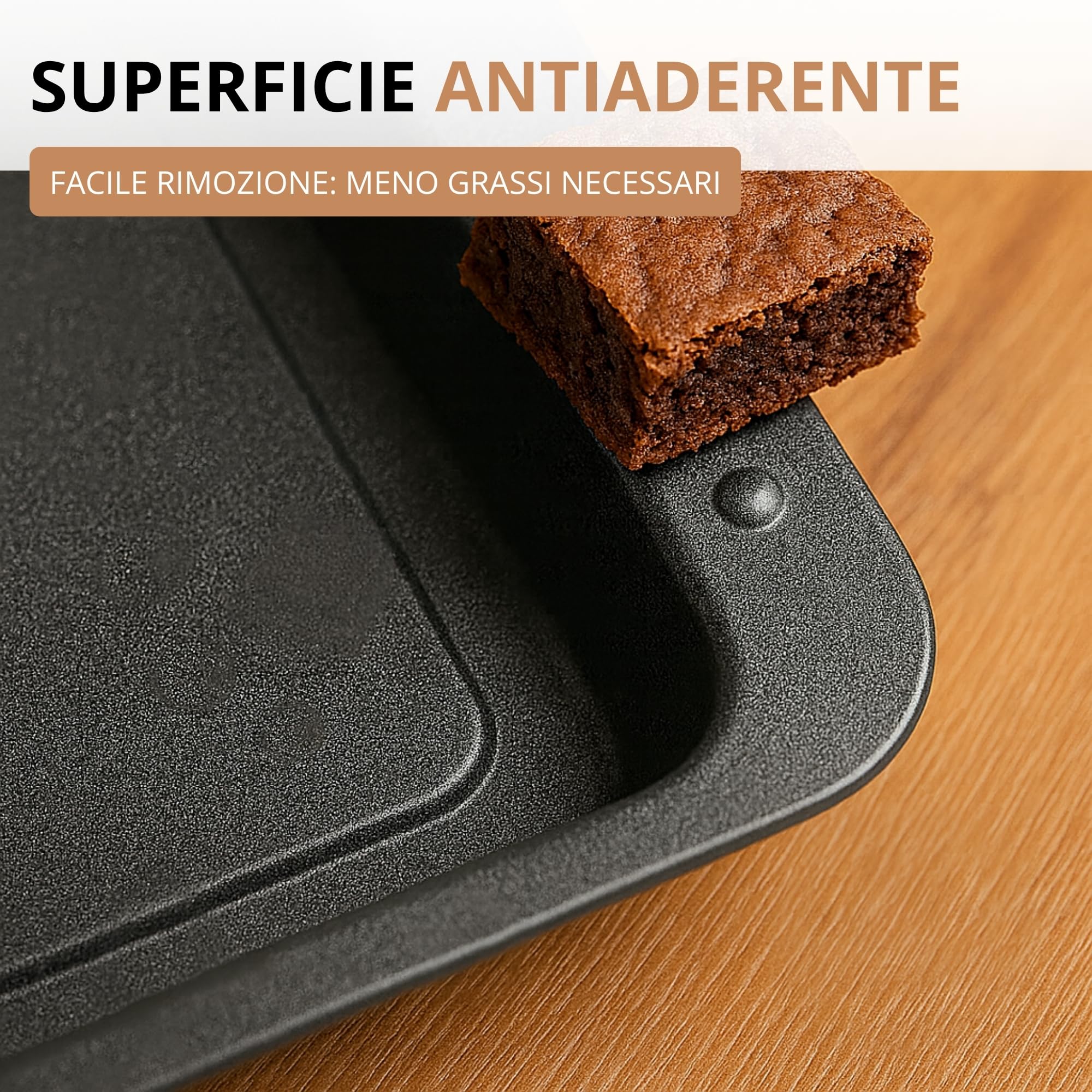 Westmark Teglia da cucina/Pirofila, Molto alta, Acciaio stampato a freddo, Back Meister, Antracite, 32962270