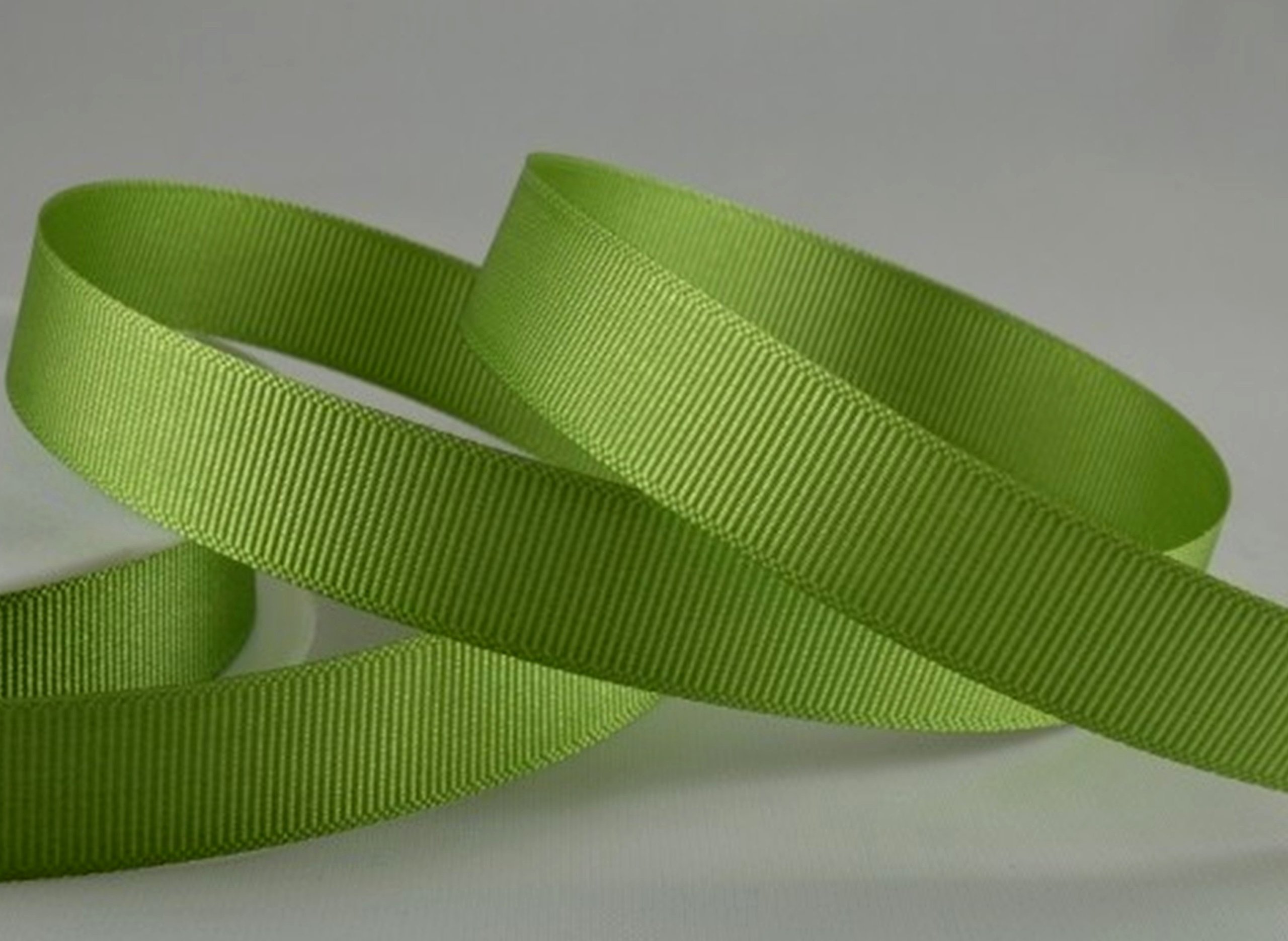 Gcs Apple Green Grosgrain Ribbon 38Mm Choose Colours (, 10 Meters) Double Sided For Gifts Wrap Sewing Party Decorations Events Dress Wedding Christmas Crafts Bows Car Floral Balloons Diy Bouquets Cake