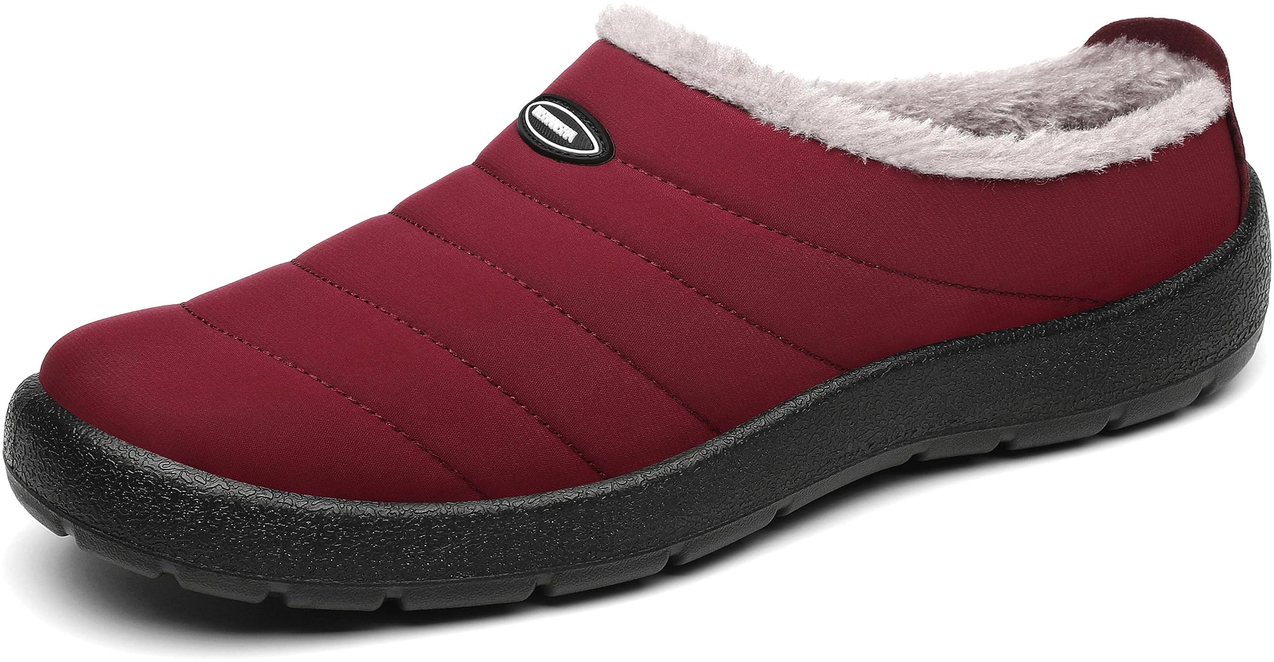 Mishansha Pantofole Casa/Esterno Donna Uomo Scarpe Inverno Calde e Morbide con Comode Imbottitura Interna e Suola Spessa Antiscivolo