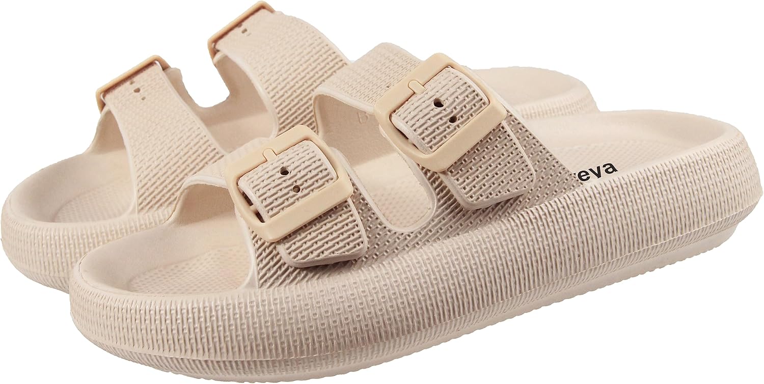 Pillow Slippers With Straps