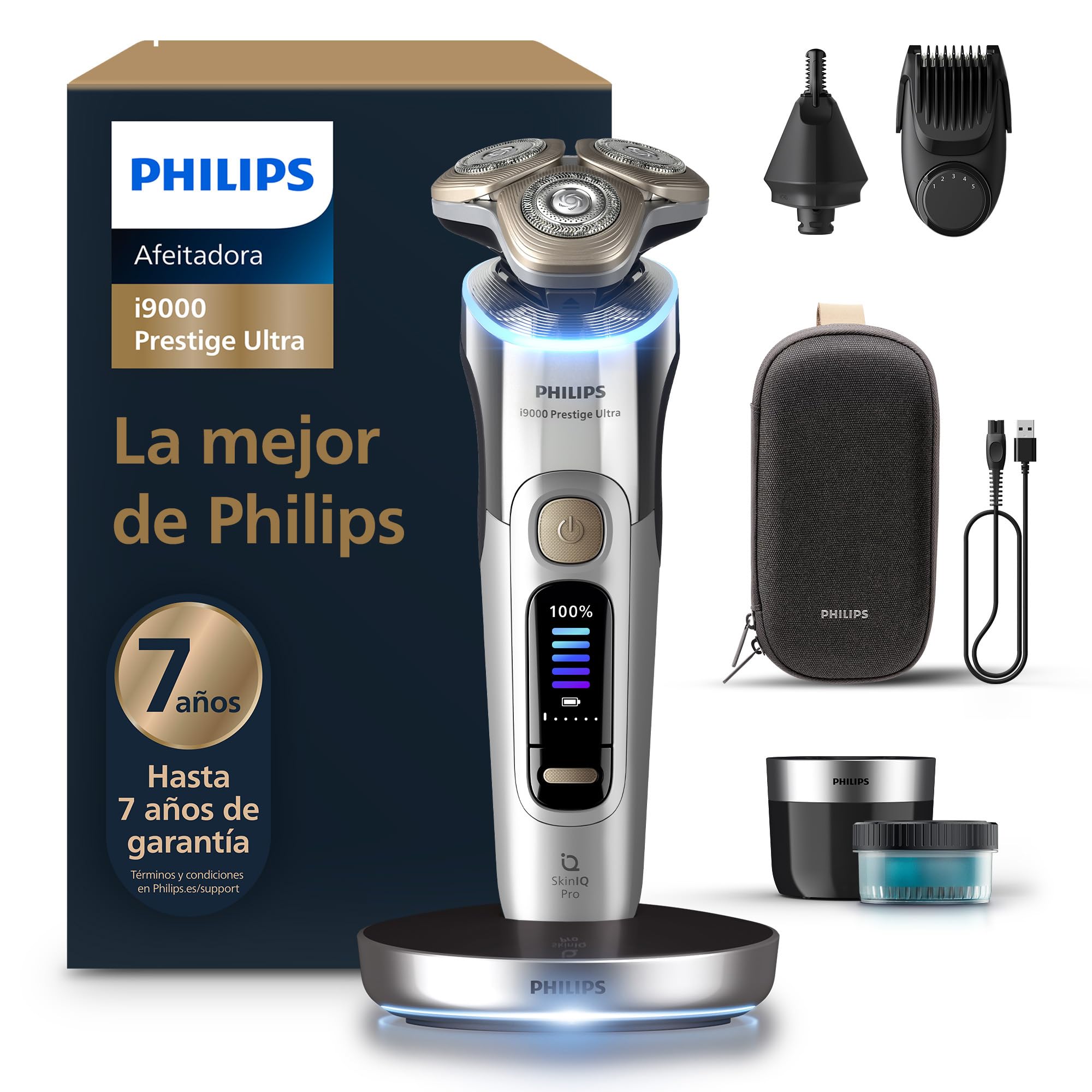 Afeitadora Philips i9000: Precisión y Confort Personalizado