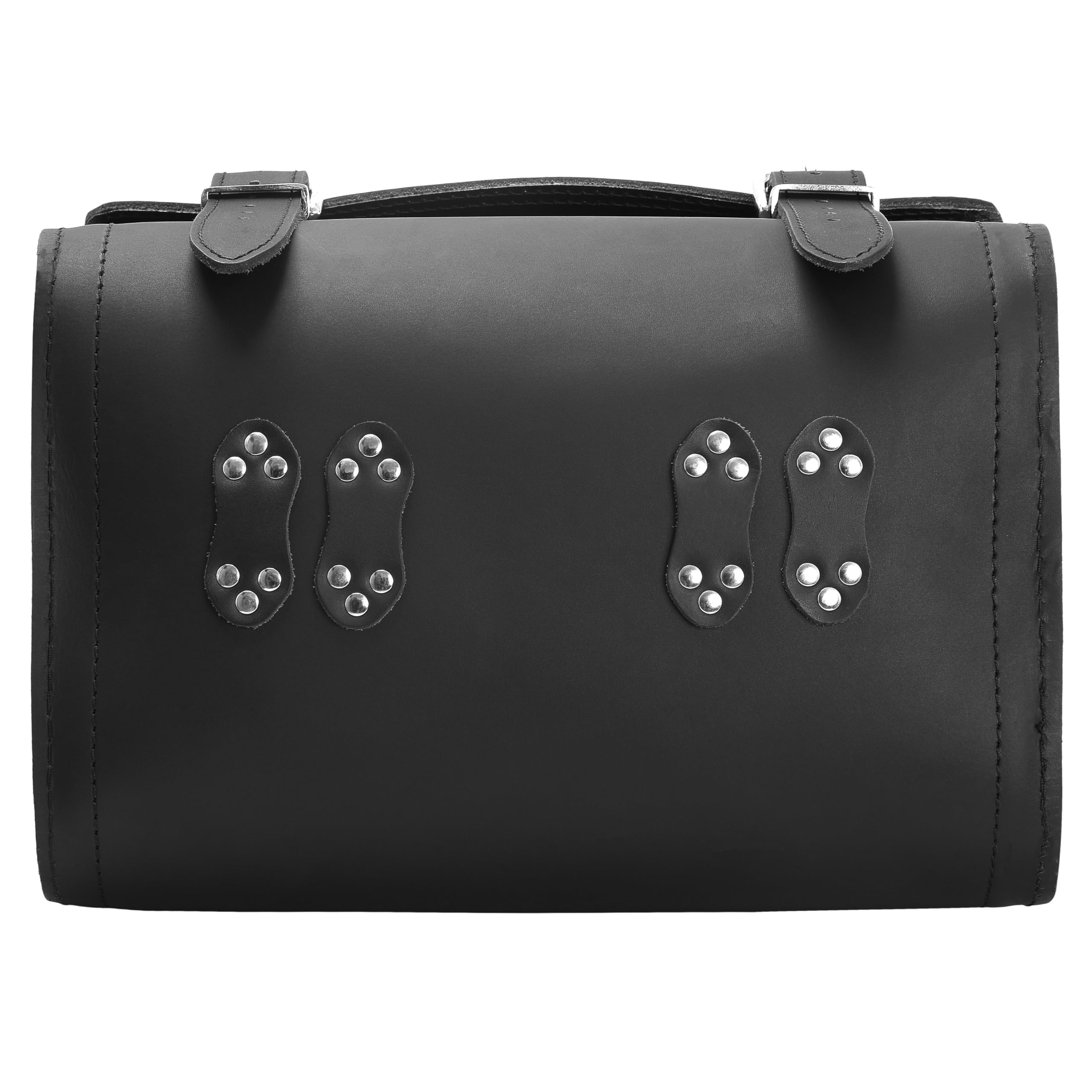 Gepäckkoffer Packtasche kompatibel mit Heritage Deluxe Springer Loki Black Rolle GepäckrolleHarley Davidson Sissybar Gepäckträger schwarz HD