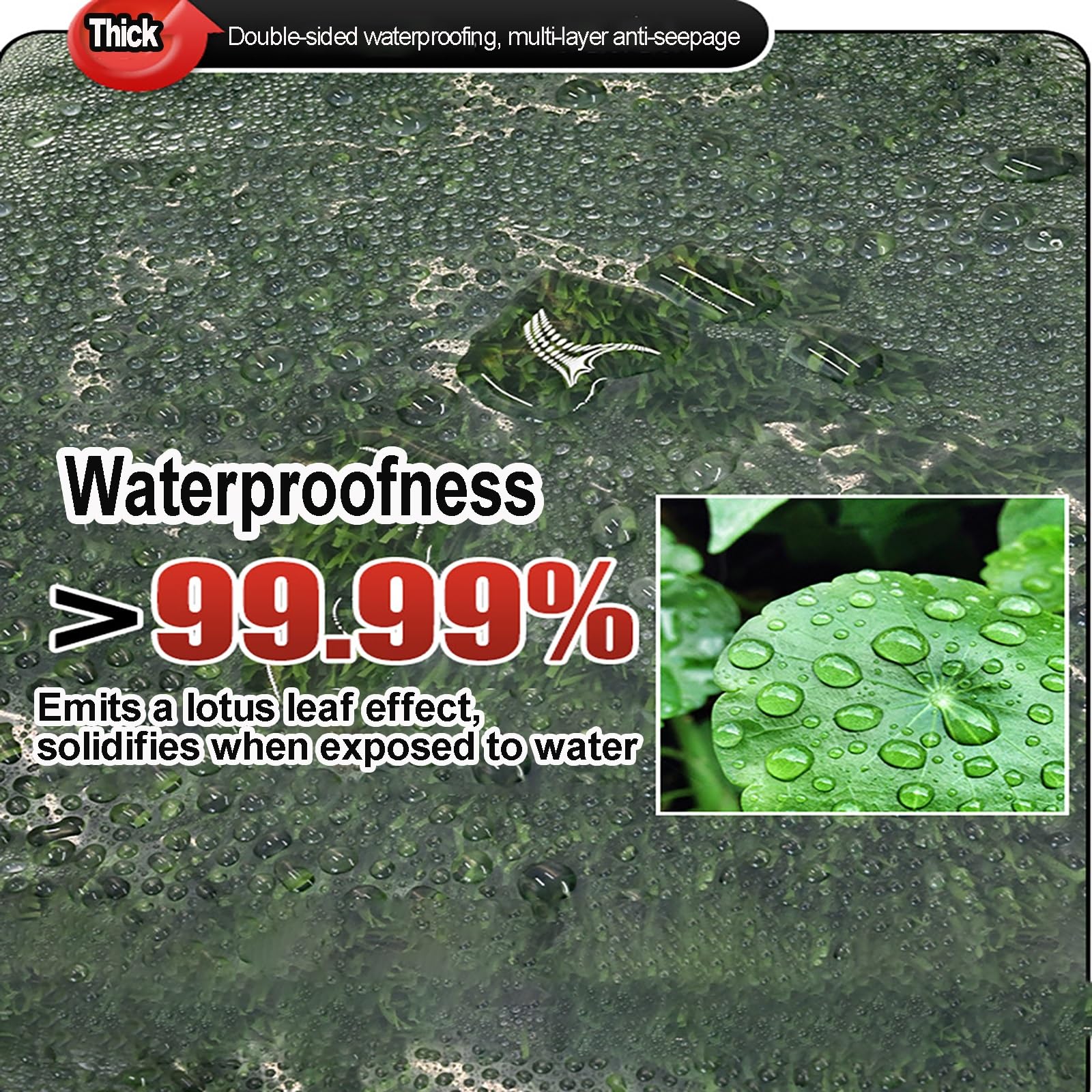 Wasserdicht Transparent Plane mit ösen, Reißfest 4x6m Abdeckplane Durchsichtig, Regenschutz Plane für AußEnbereich Gartenmöbel, Terrasse, Schwimmbad, Pflanzenisolierung, mit Bindeseil