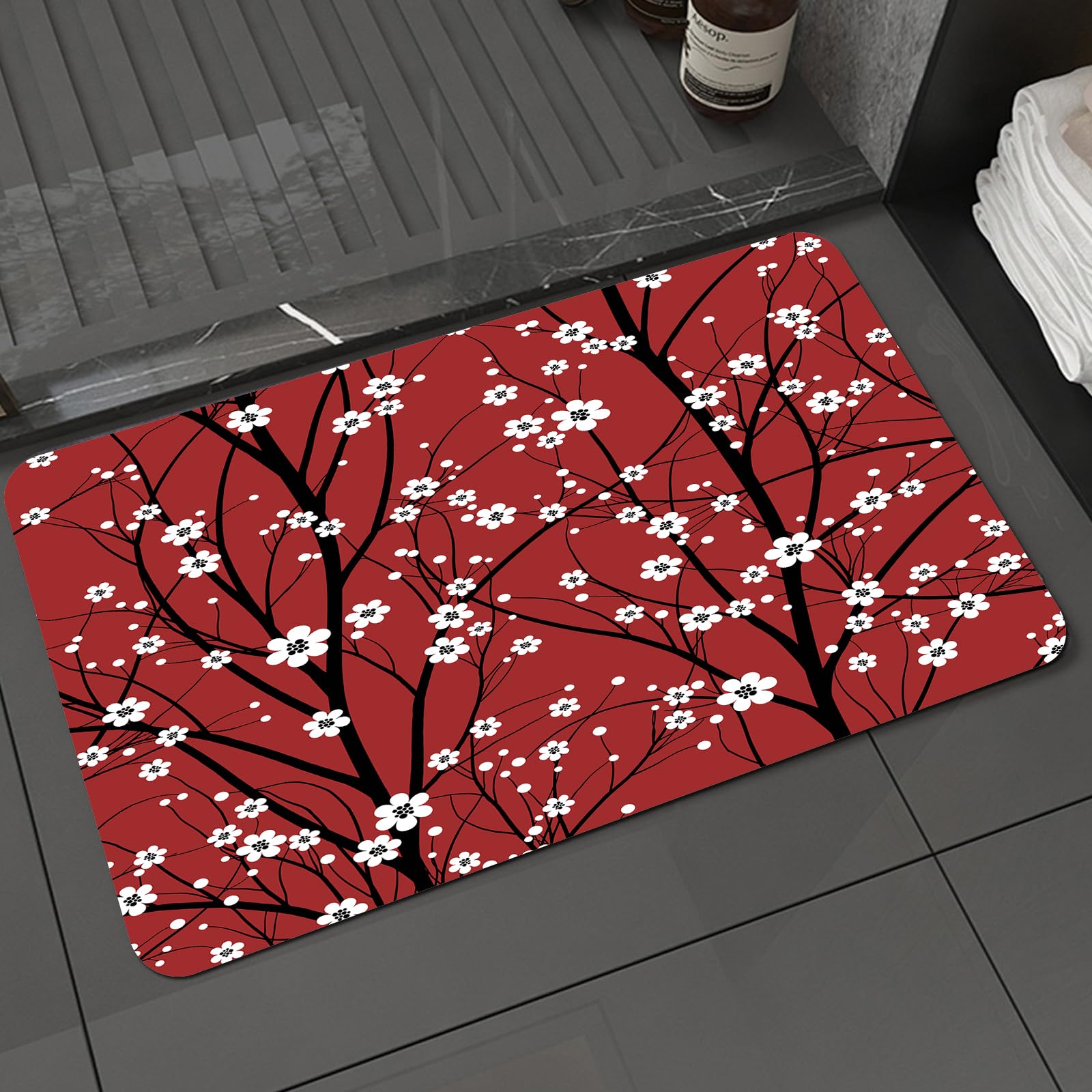 Alfombrilla para mascotas lavable de microfibra estilo cartas de fortuna