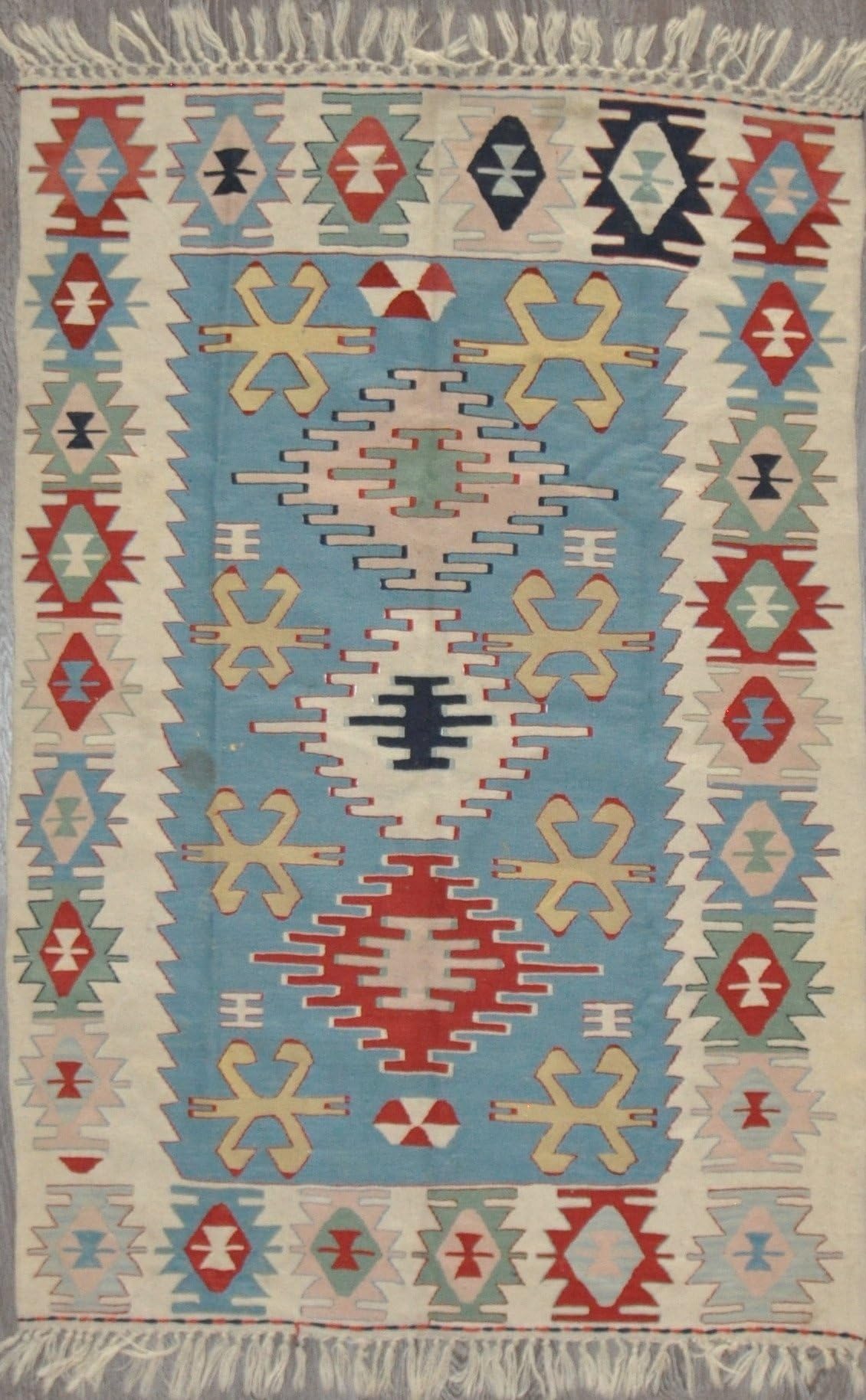 4.2x6.2 kilim #74208 - Amir Rugs