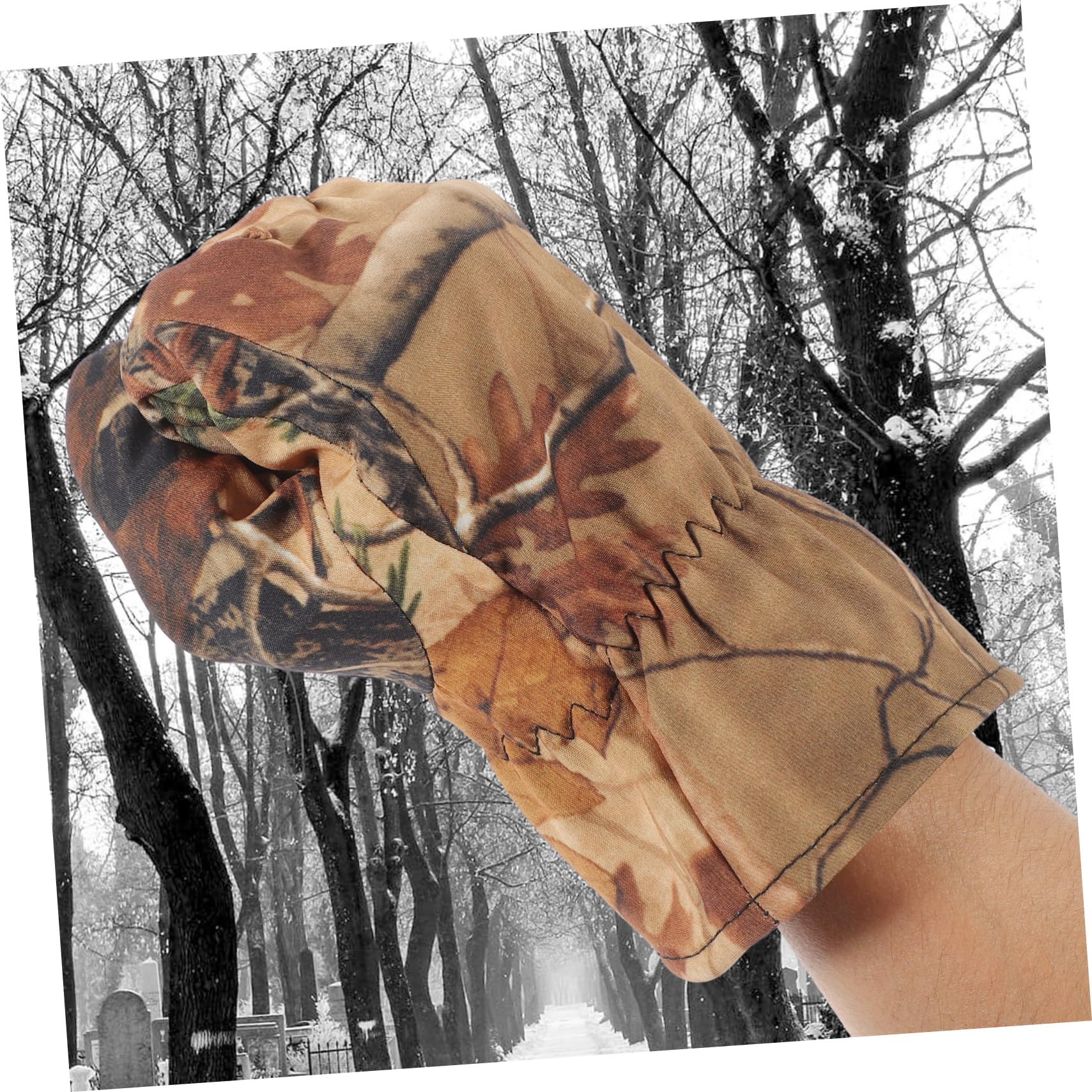 Guantes Camuflaje Térmicos Impermeables para Caza al Aire Protección Total para Invierno Talla para Cazar Esquiar y Ciclismo
