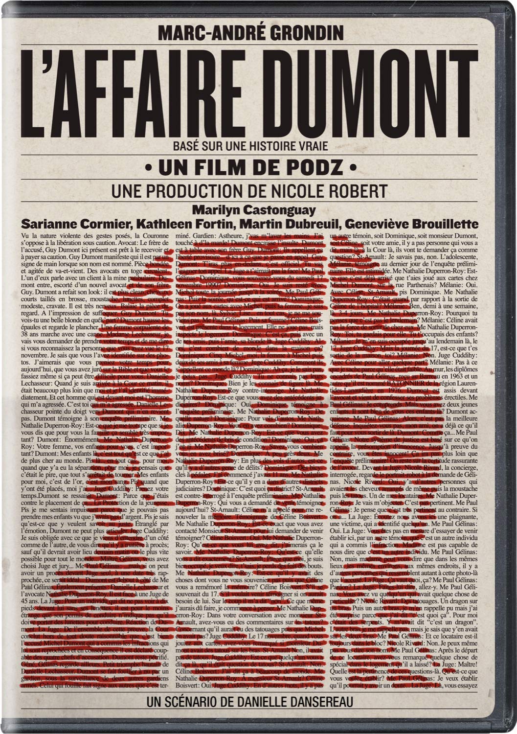 L'Affaire Dumont - Version française [DVD] (Bilingual) [DVD]