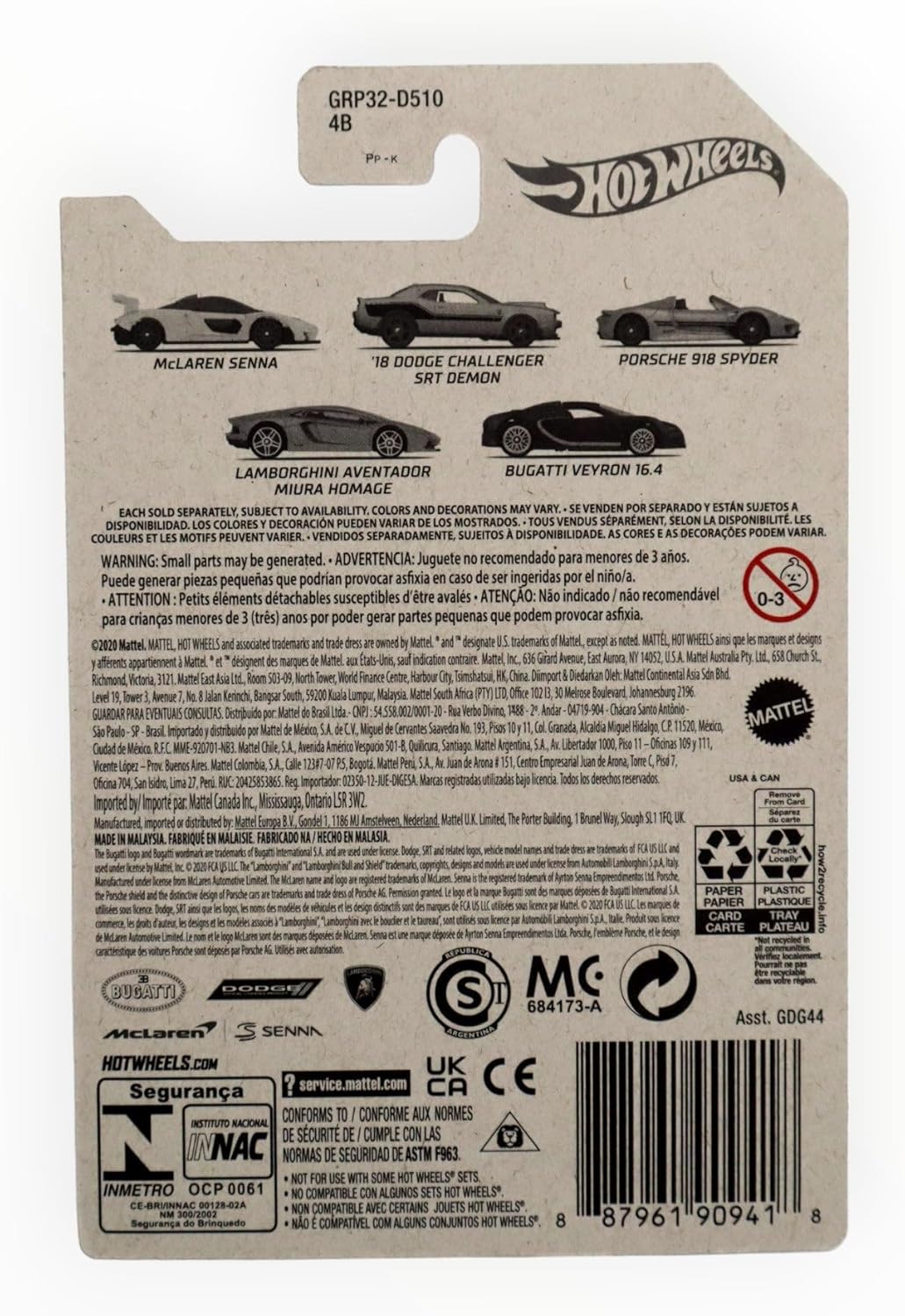 Hot Wheels Bugatti Veyron 16.4