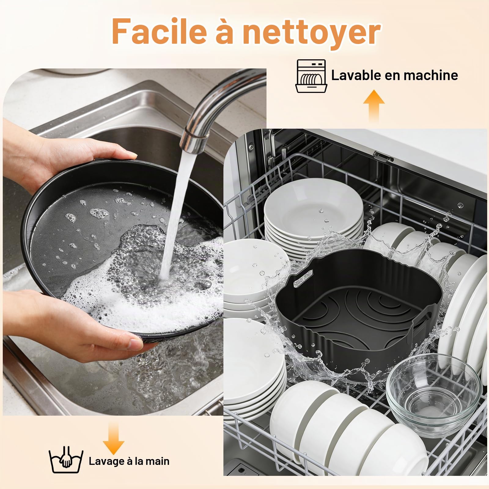 Accessoires Air Fryer pour Ninja CRISPi FN101EU & Pro (8PCS)