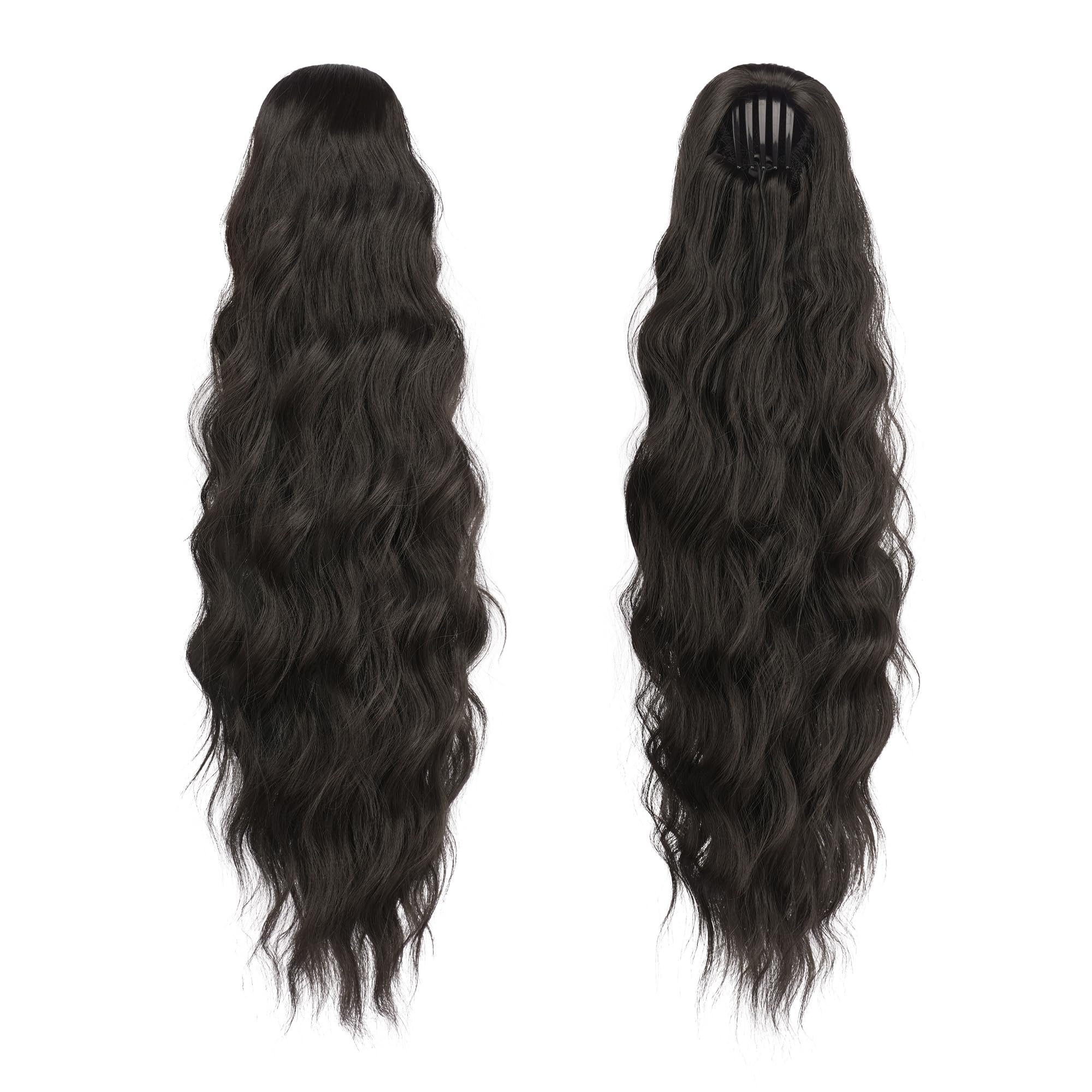 FESHFEN Long Ponytail Extensions - Image 2