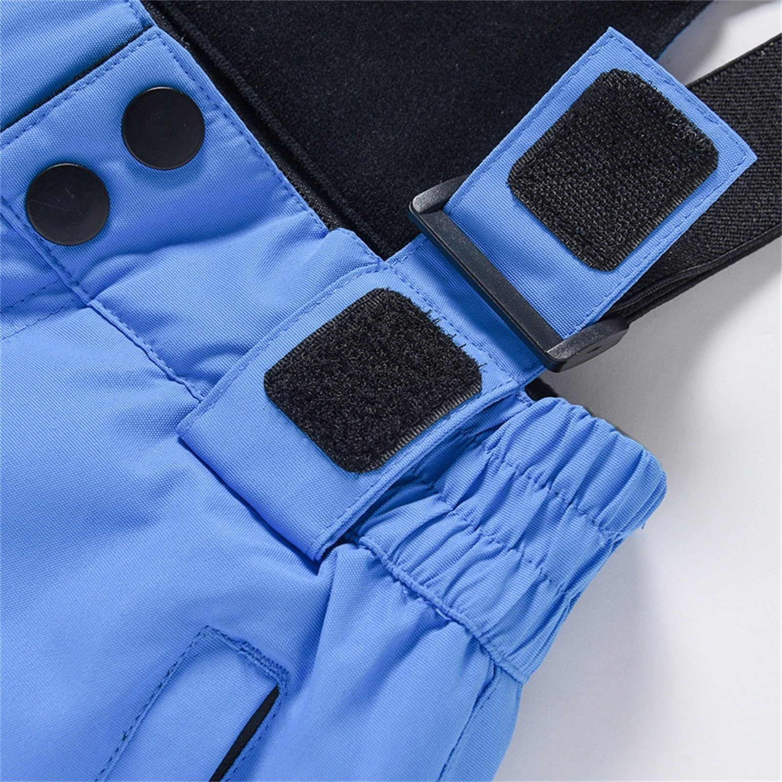 Kinder Skihose Wasserdicht Schneehose Jungen Mädchen Winter Snowboardhose Winddicht Outdoor Latzhose mit Reißverschluss Taschen Elastische Taille Winterhose Warm Ski Hosen Verstellbar Hosenträger