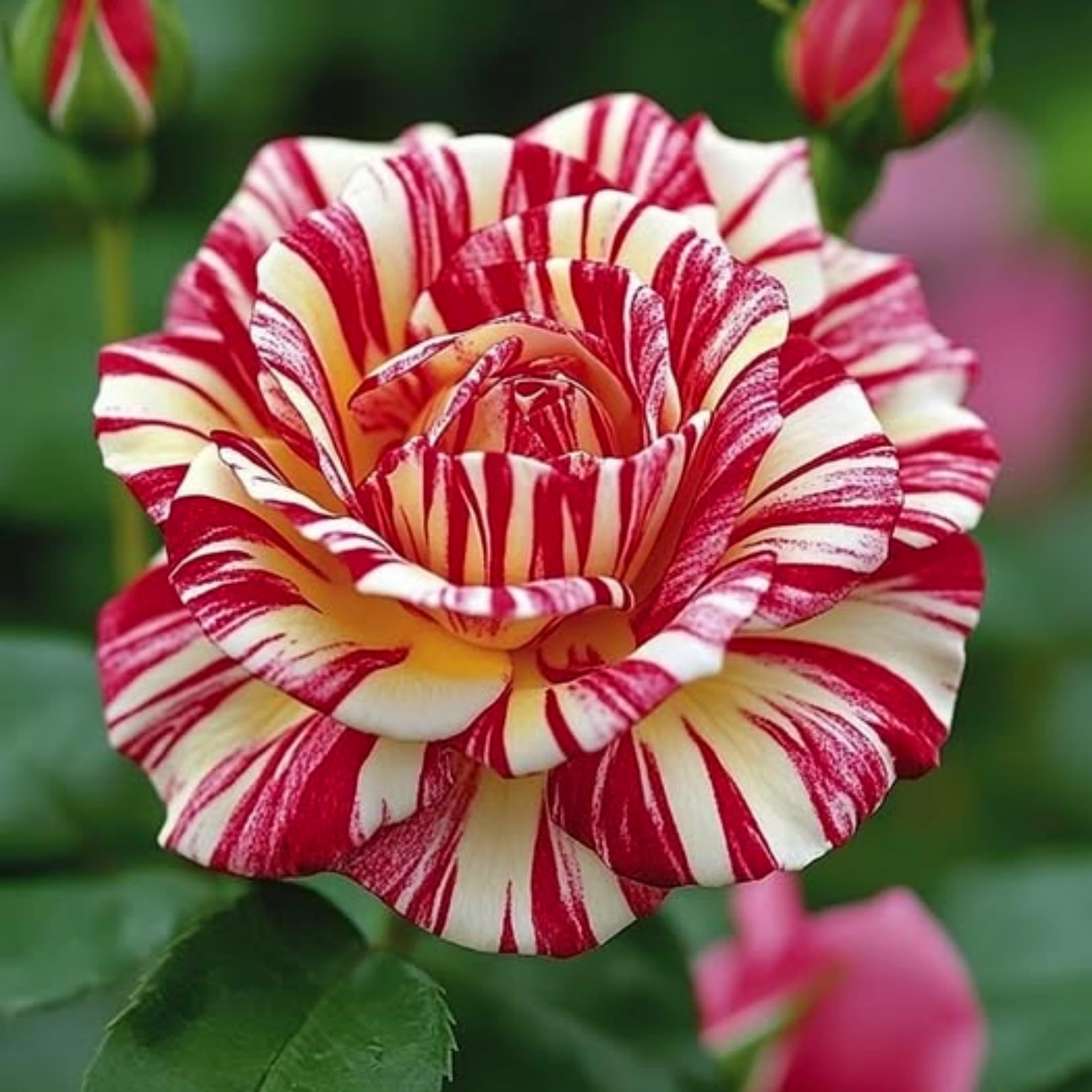 Rose Bulbs – Fast Growing and Low Maintenance Bulbs, Suitable for Patio, Balcony and Flower Beds，Hardy Perennial, Excellent Display-4bulbs-V